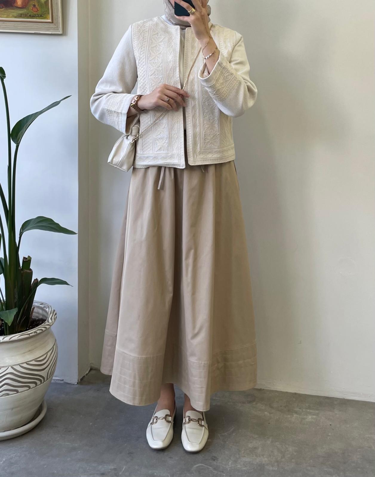 Null İşlemeli Ceket