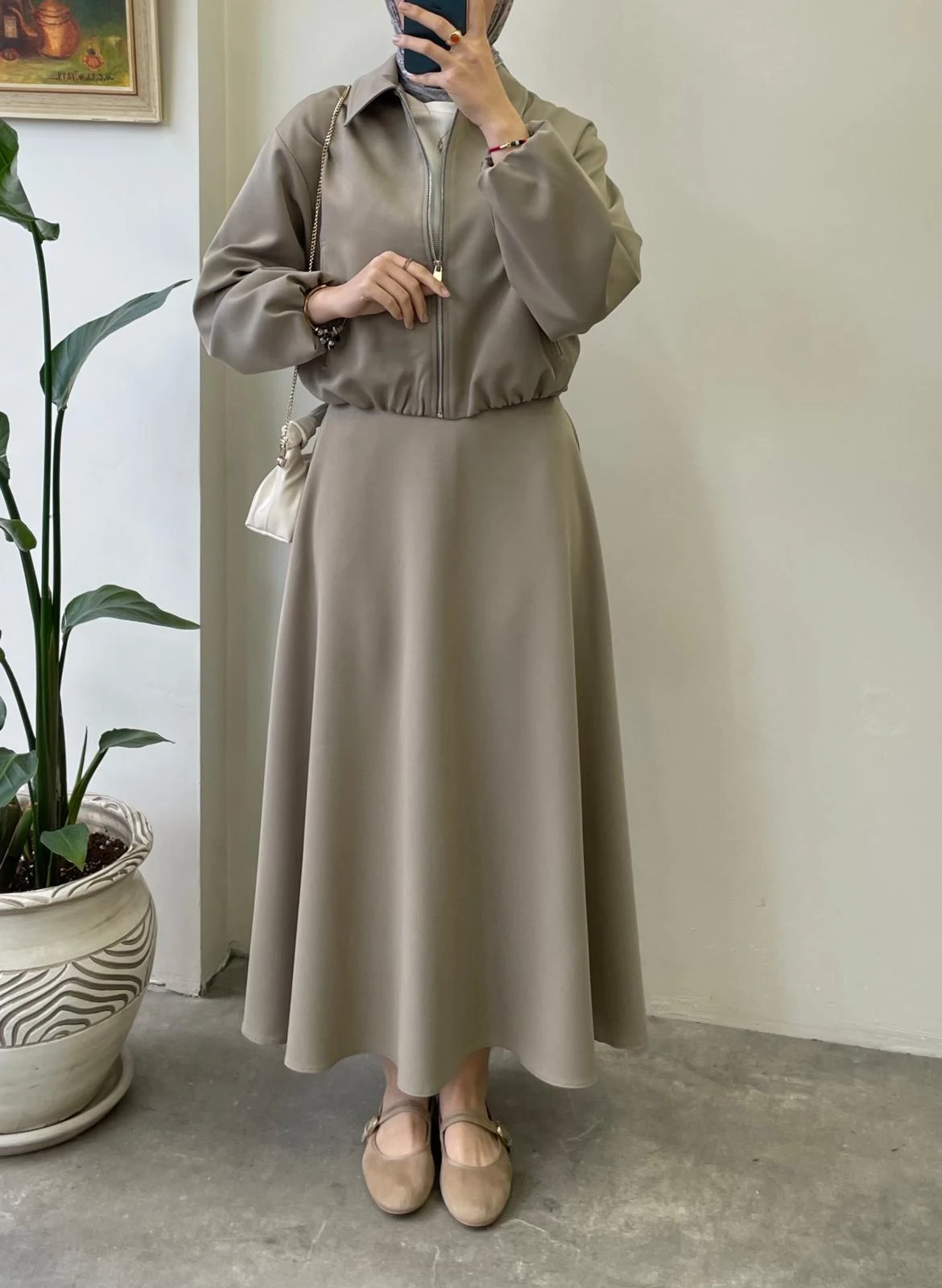 Bomber Ceket Etekli Takım