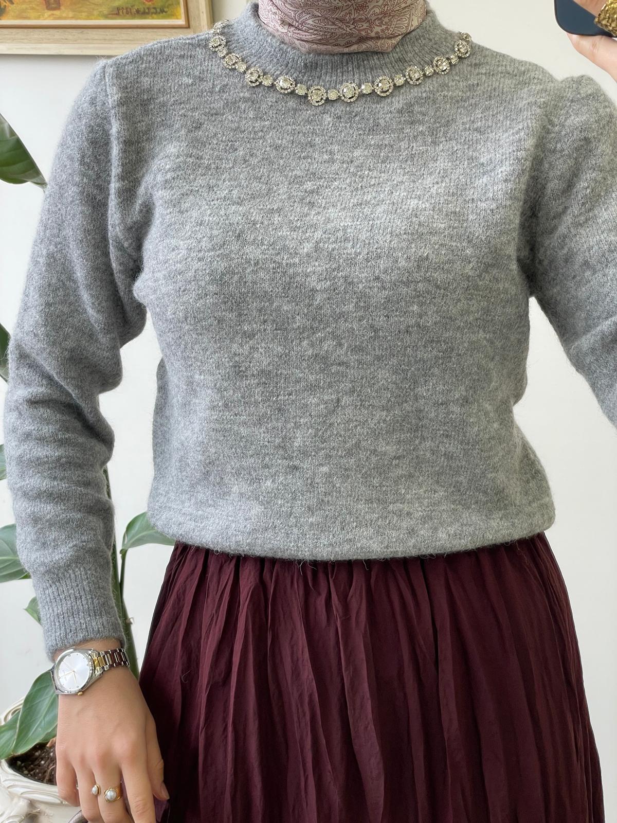 Kırışık Kumaş Etek