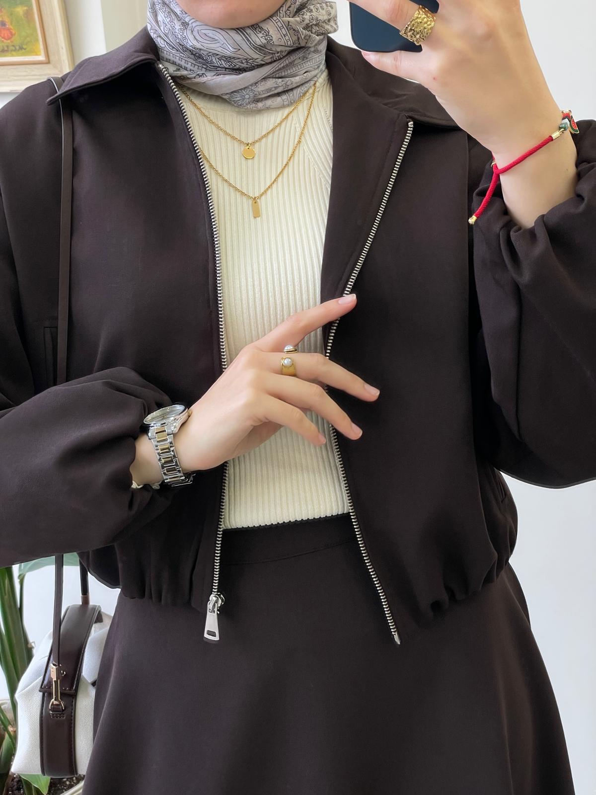 Bomber Ceket Etekli Takım