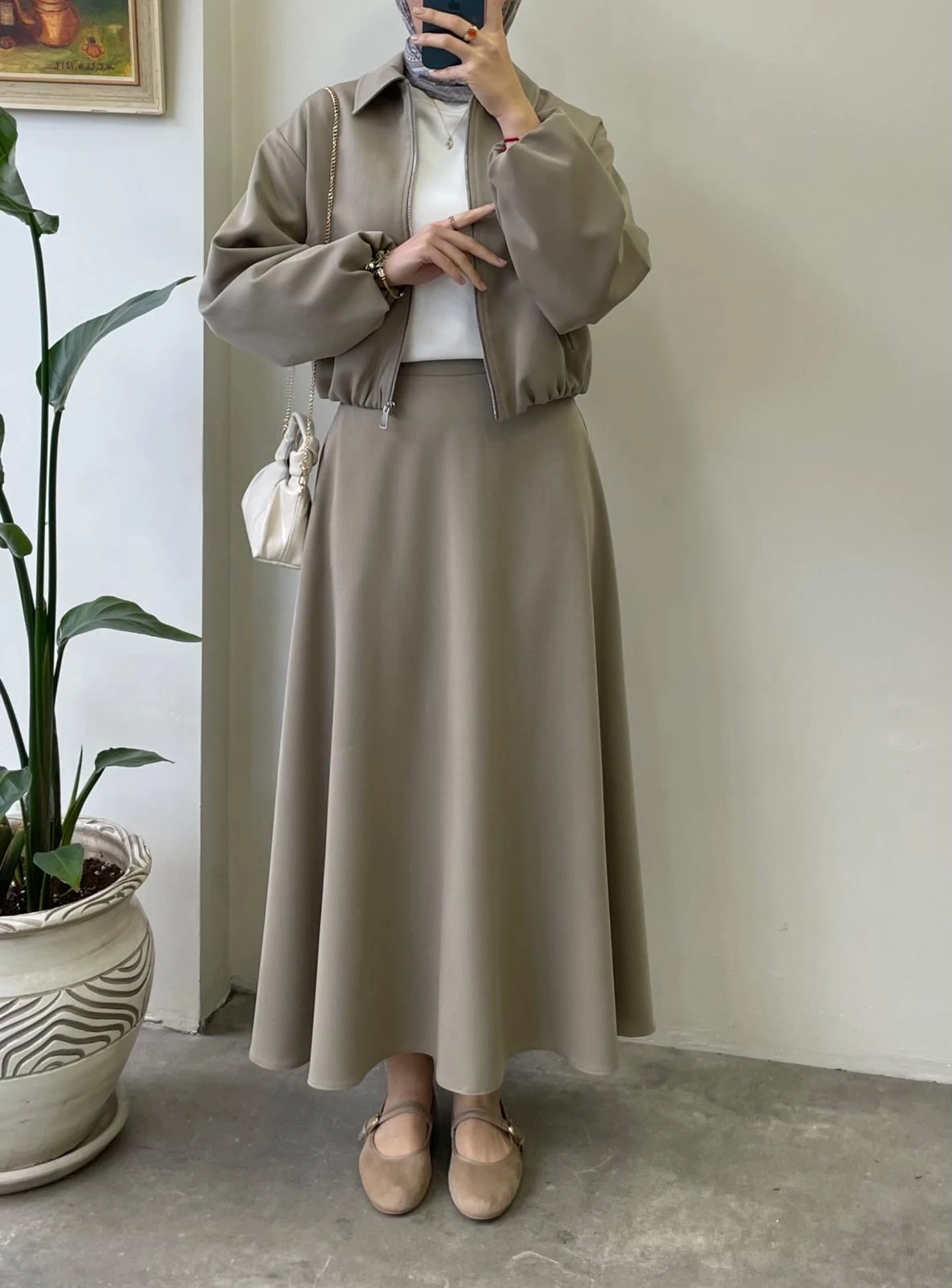 Bomber Ceket Etekli Takım