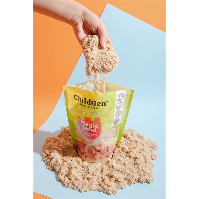 CHİLDGEN KİNETİK KUM REFILLPACK 907 gr - NATURAL
