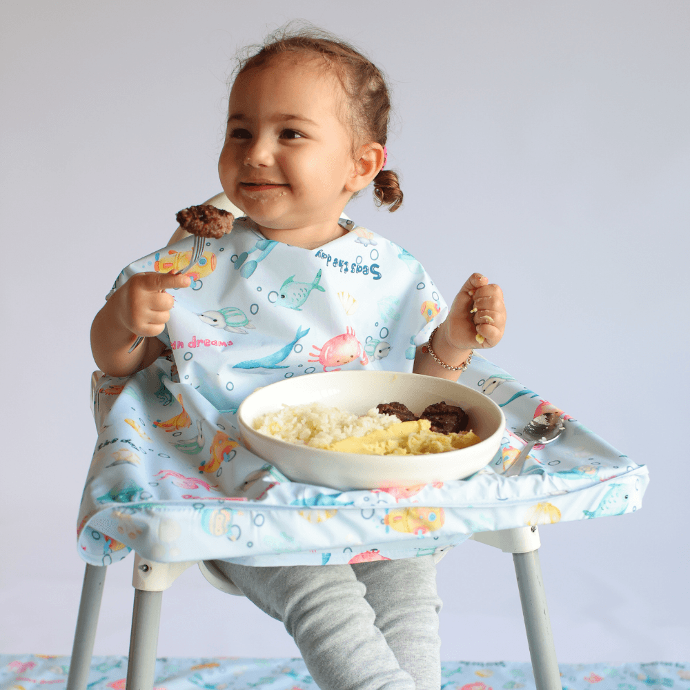 Denizaltı Kaşifleri Mama Sandalyesi Önlüğü