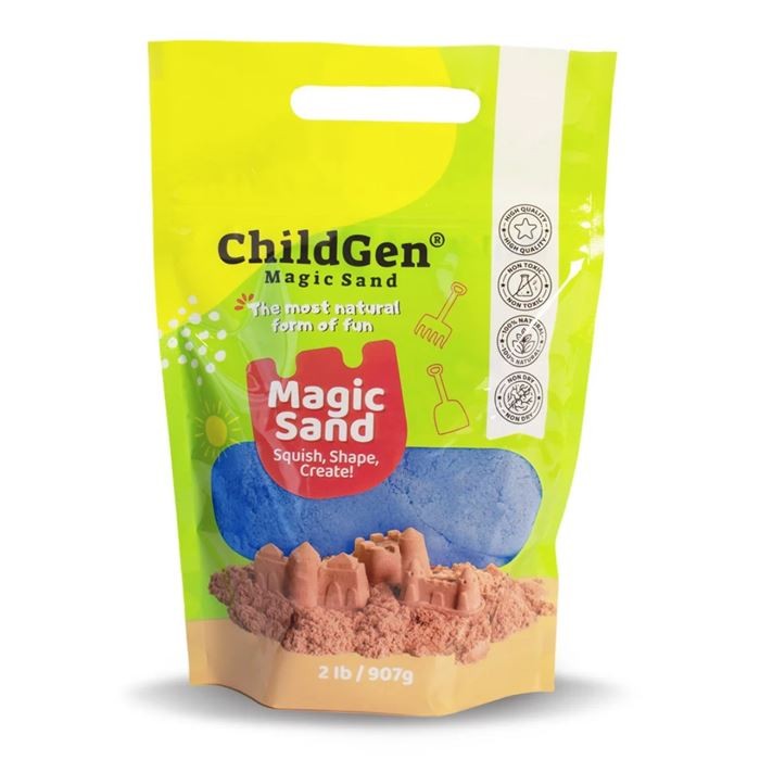 CHİLDGEN KİNETİK KUM REFILLPACK 907 gr - MAVİ