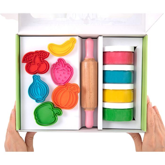 CHİLDGEN OYUN HAMURU PREMIUM SET - MEYVELER VE  SEBZELER