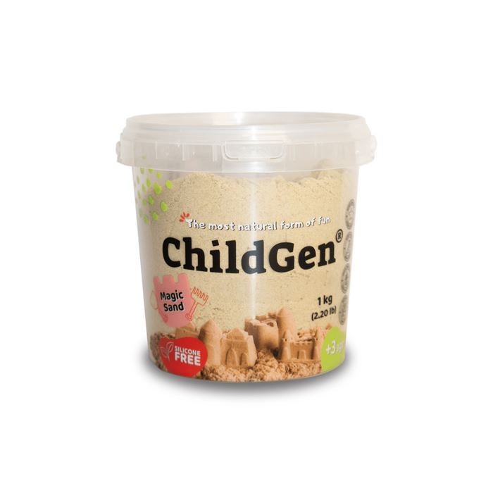 CHİLDGEN KİNETİK KUM 1000 gr - NATURAL