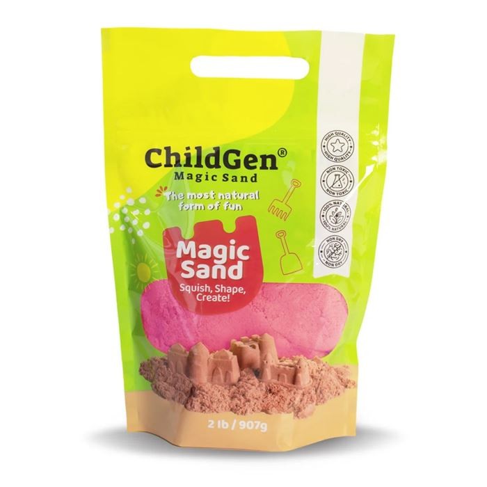 CHİLDGEN KİNETİK KUM REFILLPACK 907 gr - PEMBE