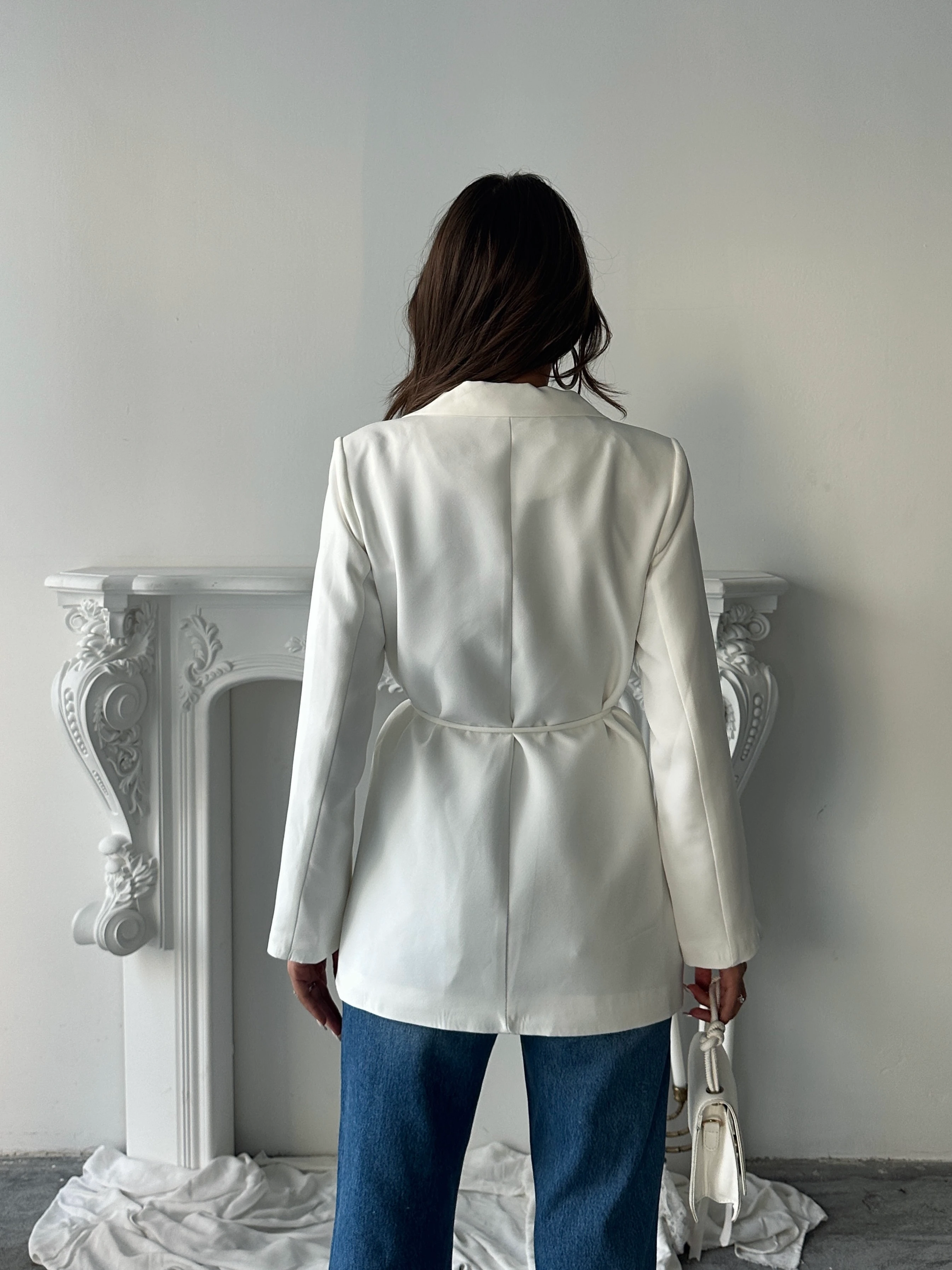 Bağlama Detay Ceket