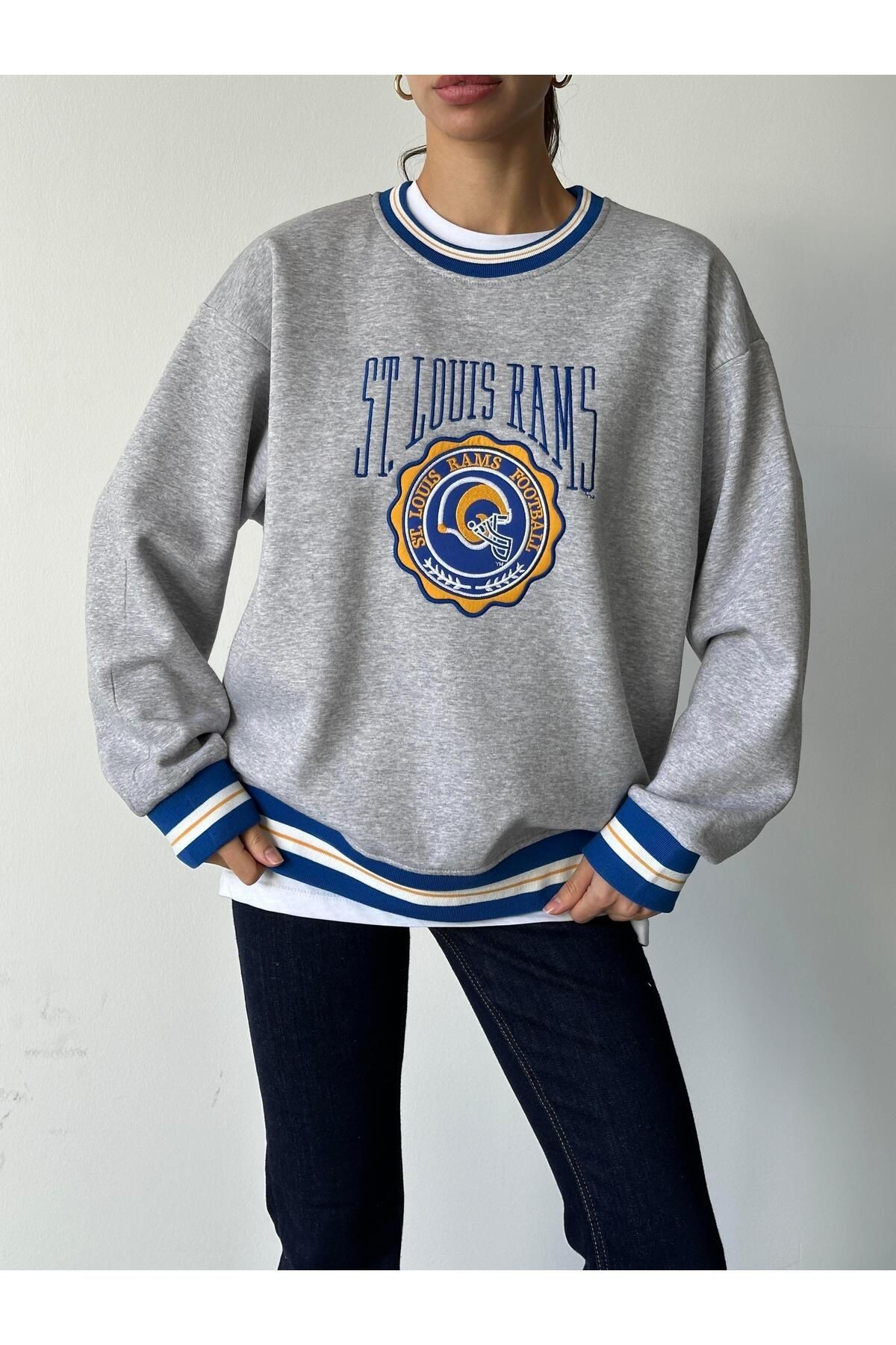 St Louis Rams Sweat Gri