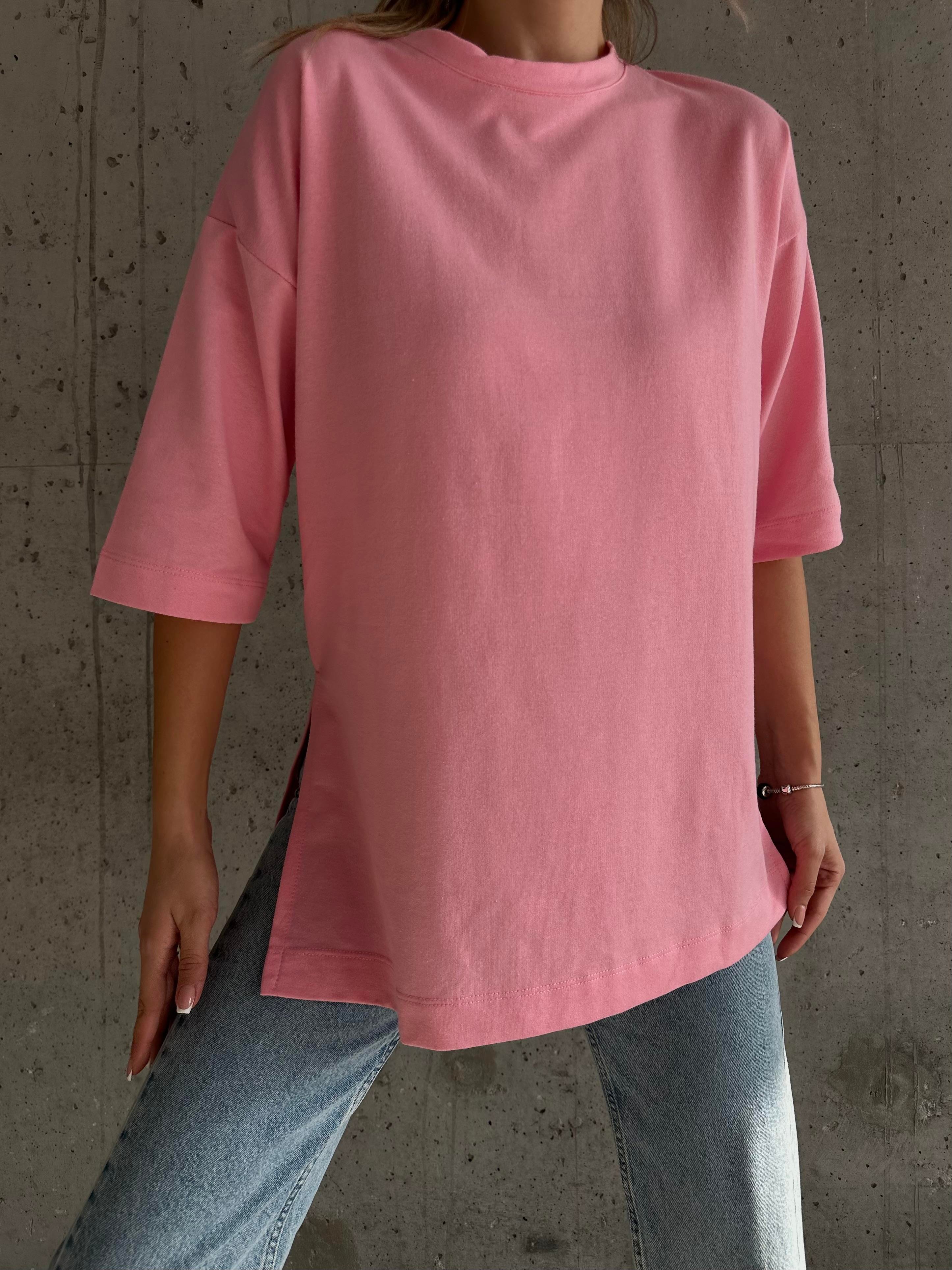 Basic T-Shirt Pembe