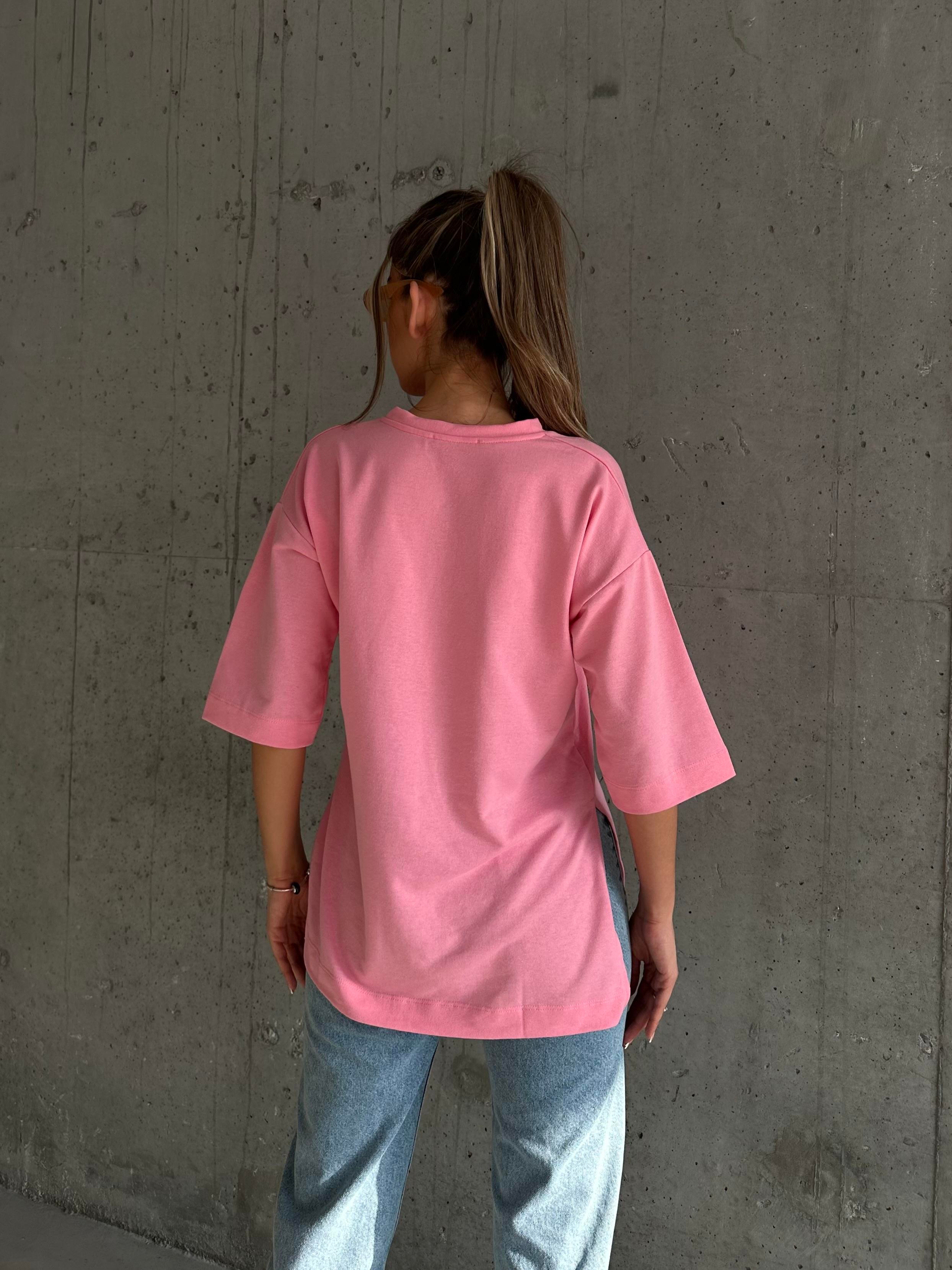 Basic T-Shirt Pembe