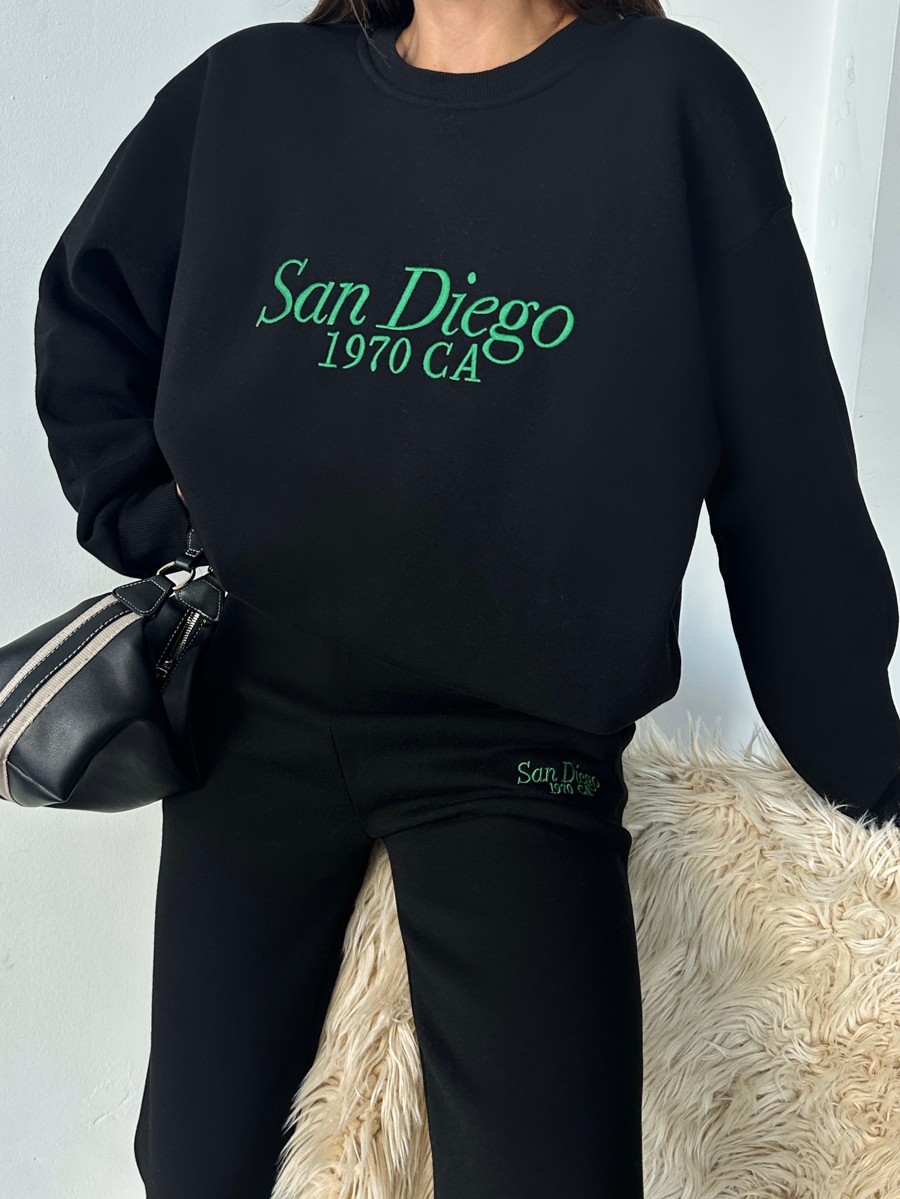 Sandiego Eşofman Takım Siyah