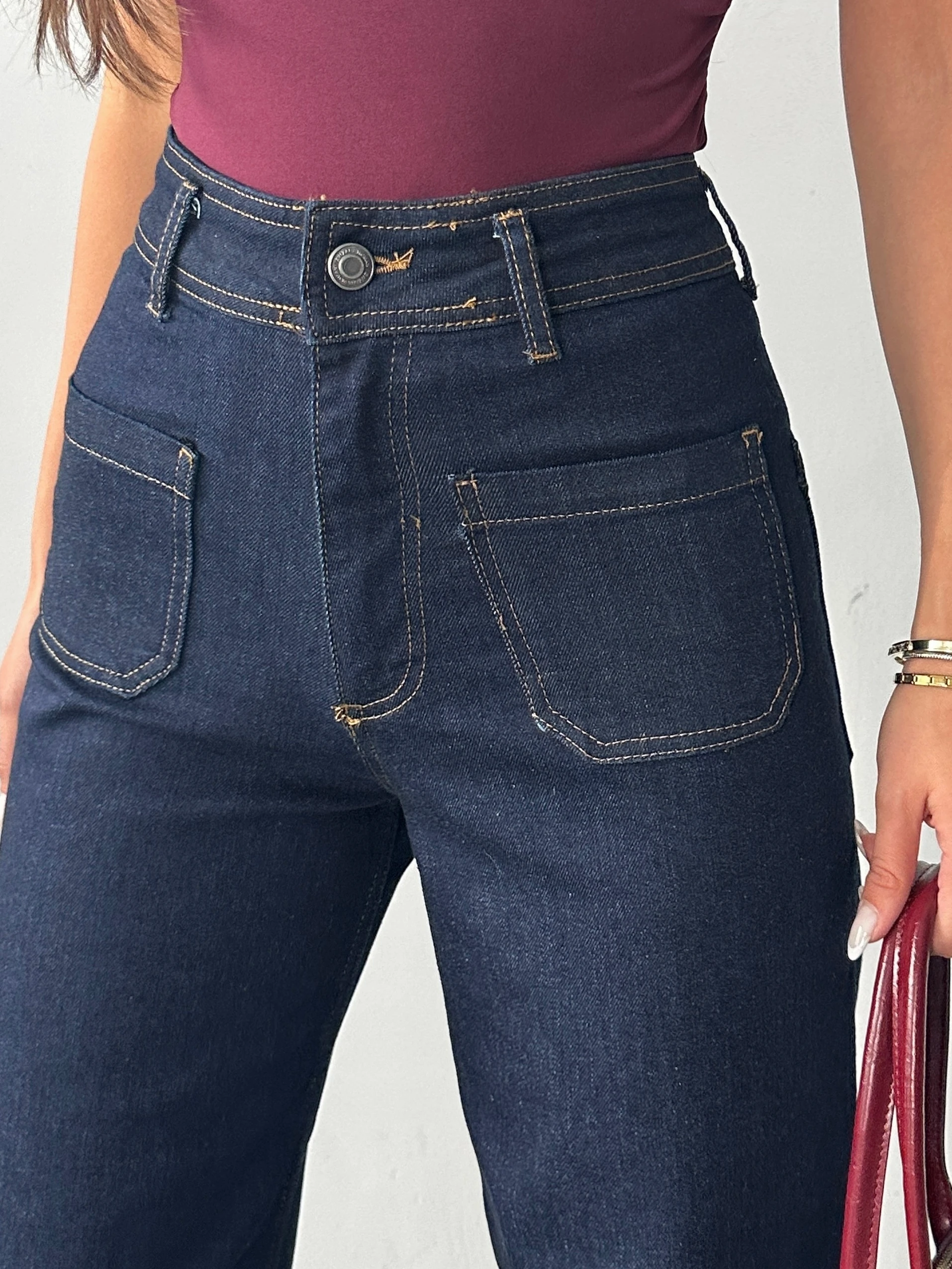 Cepli Fit Palazzo - Dark Blue