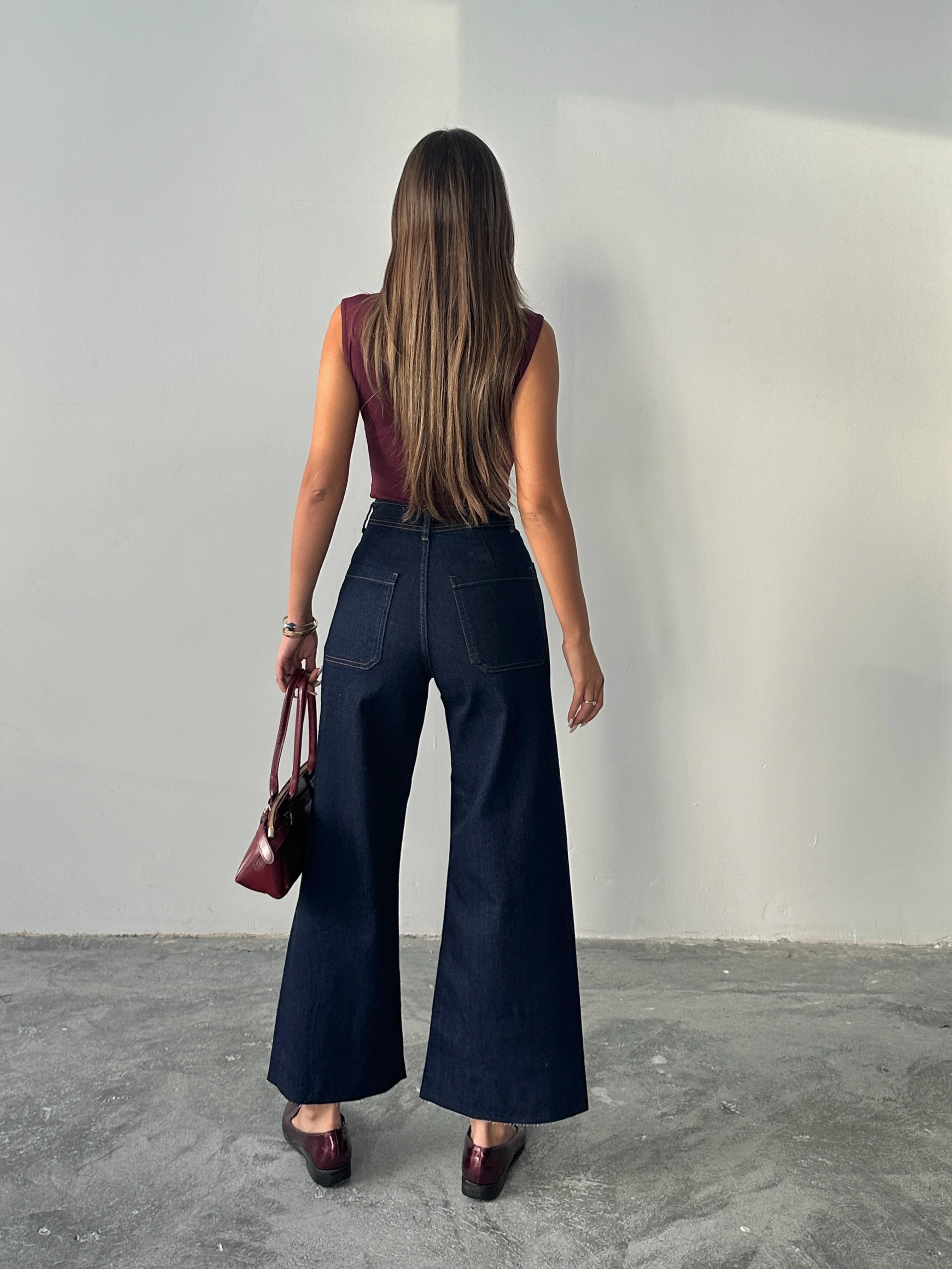 Cepli Fit Palazzo - Dark Blue