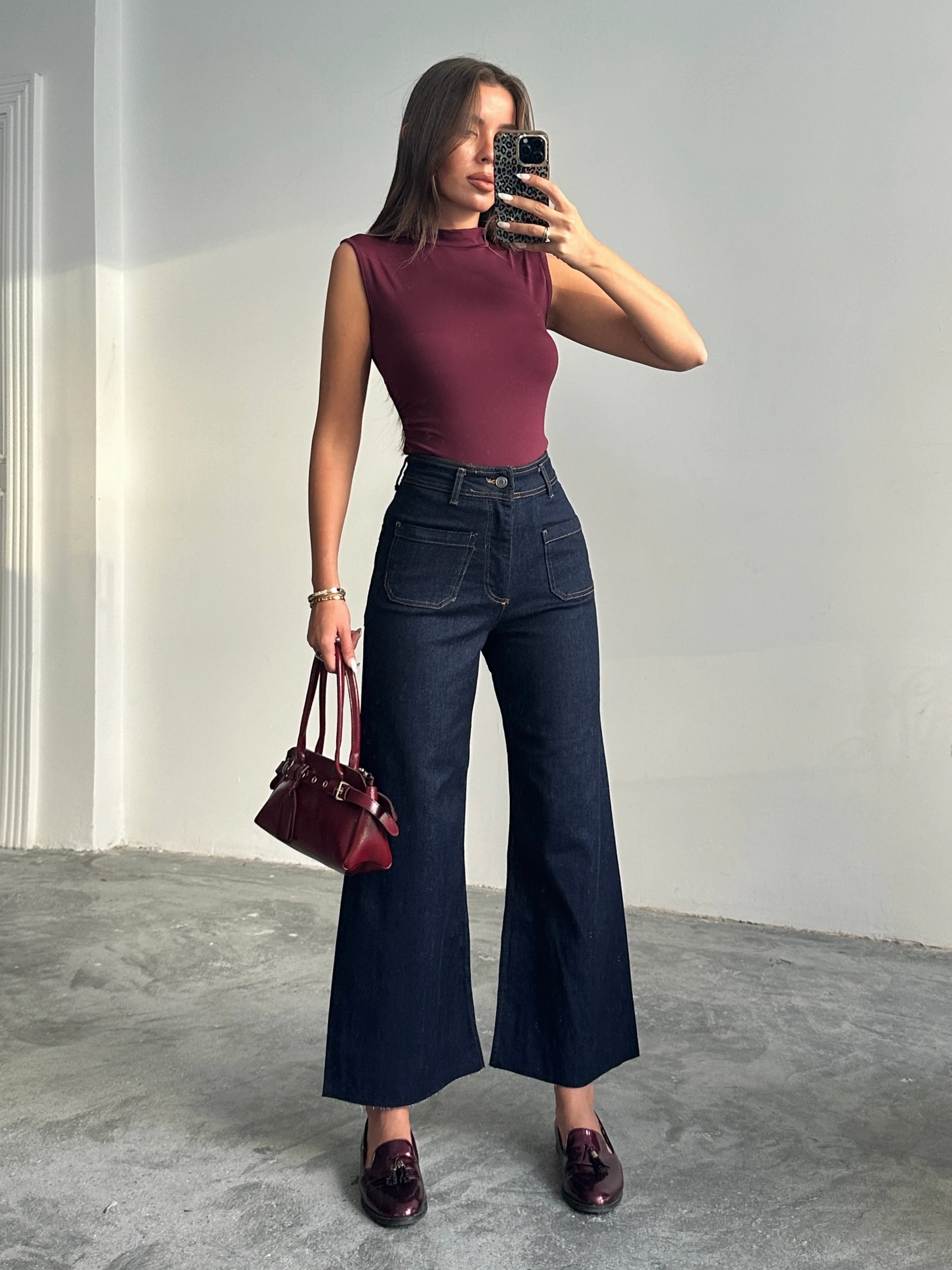 Cepli Fit Palazzo - Dark Blue