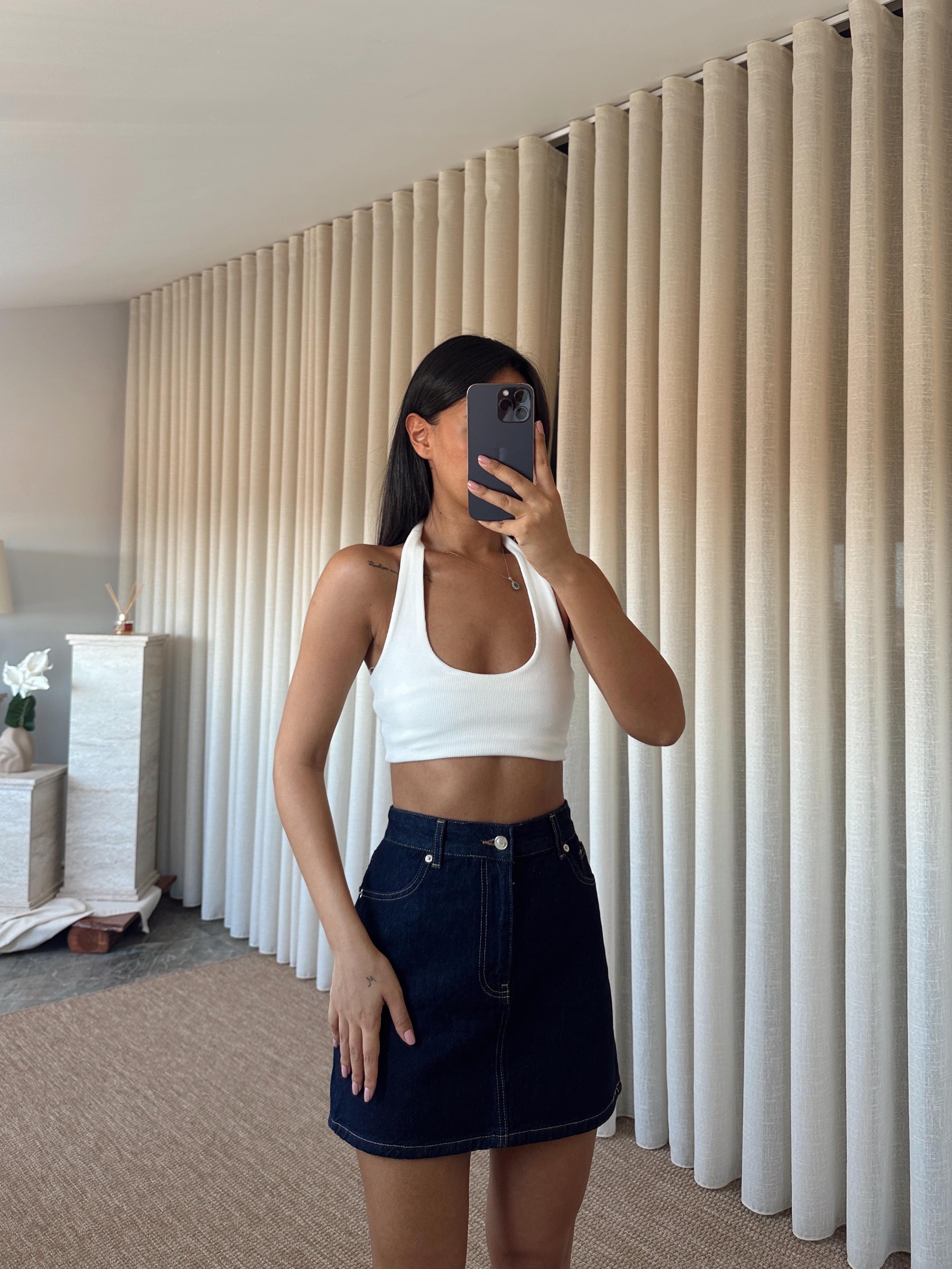 Mini Denim Etek