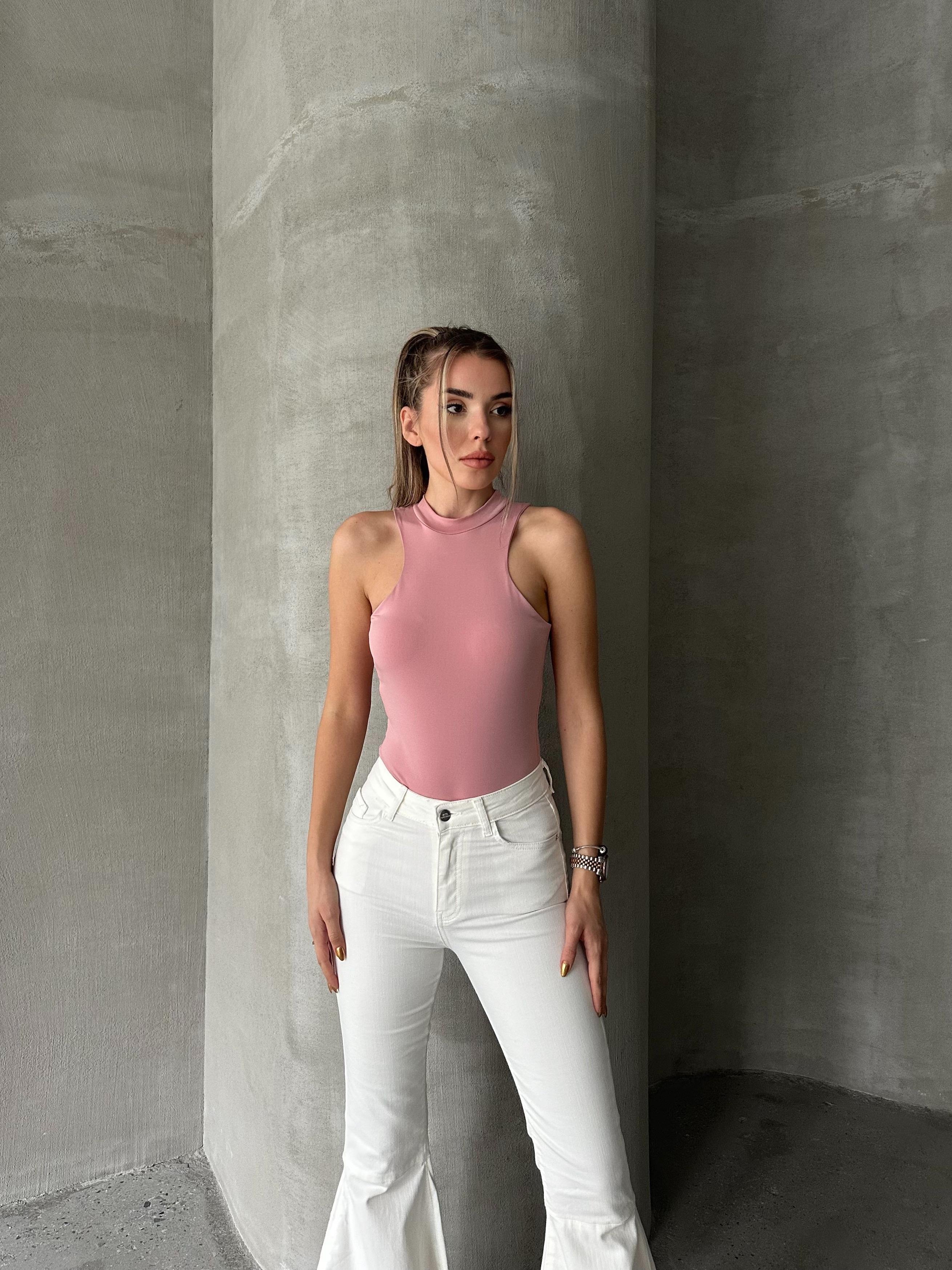 Zoe Bodysuit Pembe