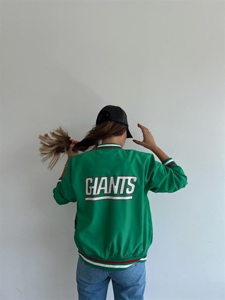 NY Giants Bomber Ceket Yeşil