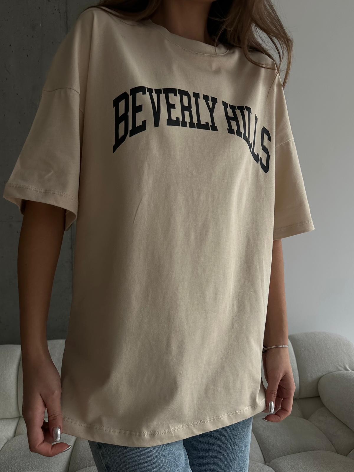 Beverly Hills Tshirt Bej