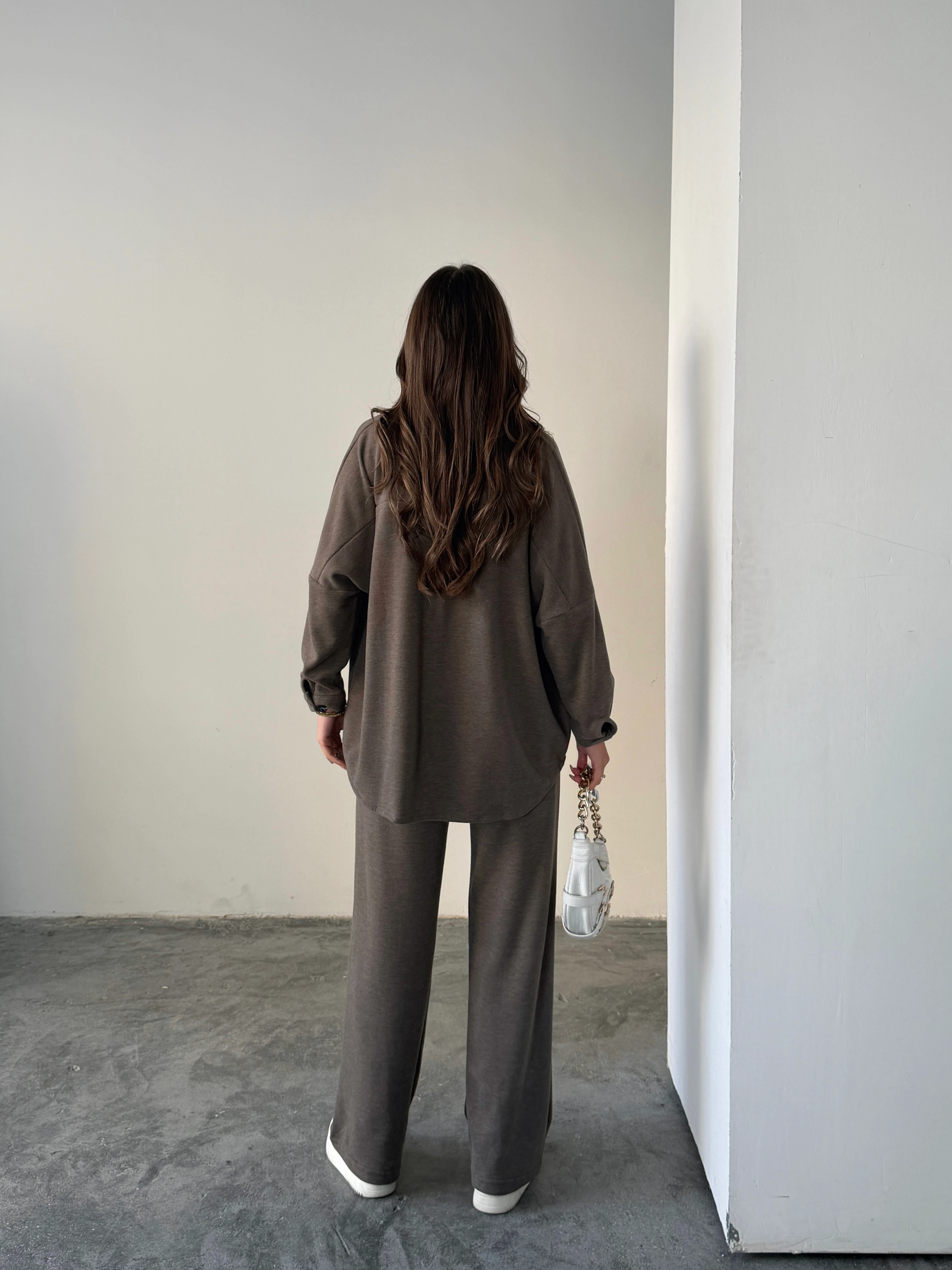 Gömlek Pantolon Fitilli Takım 