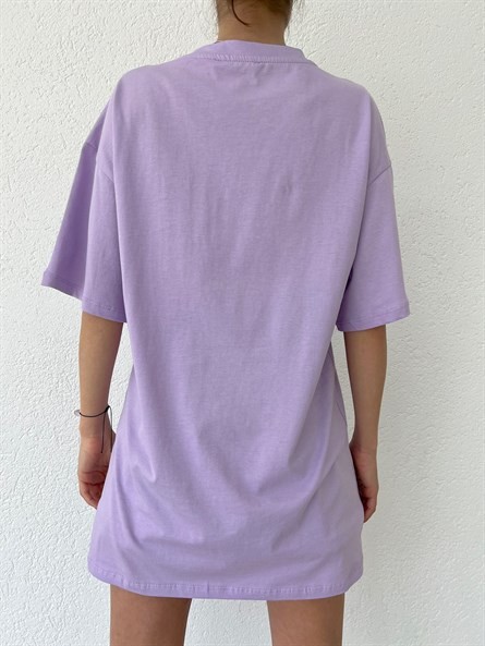 Nobody’s Perfect Oversize Basic Lila