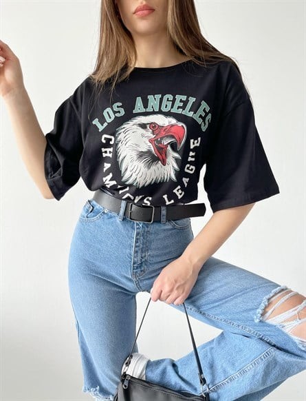 Los Angeles Bf Basic Siyah