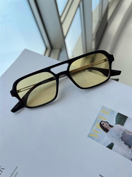 Aviator Retro Güneş Gözlüğü Siyah
