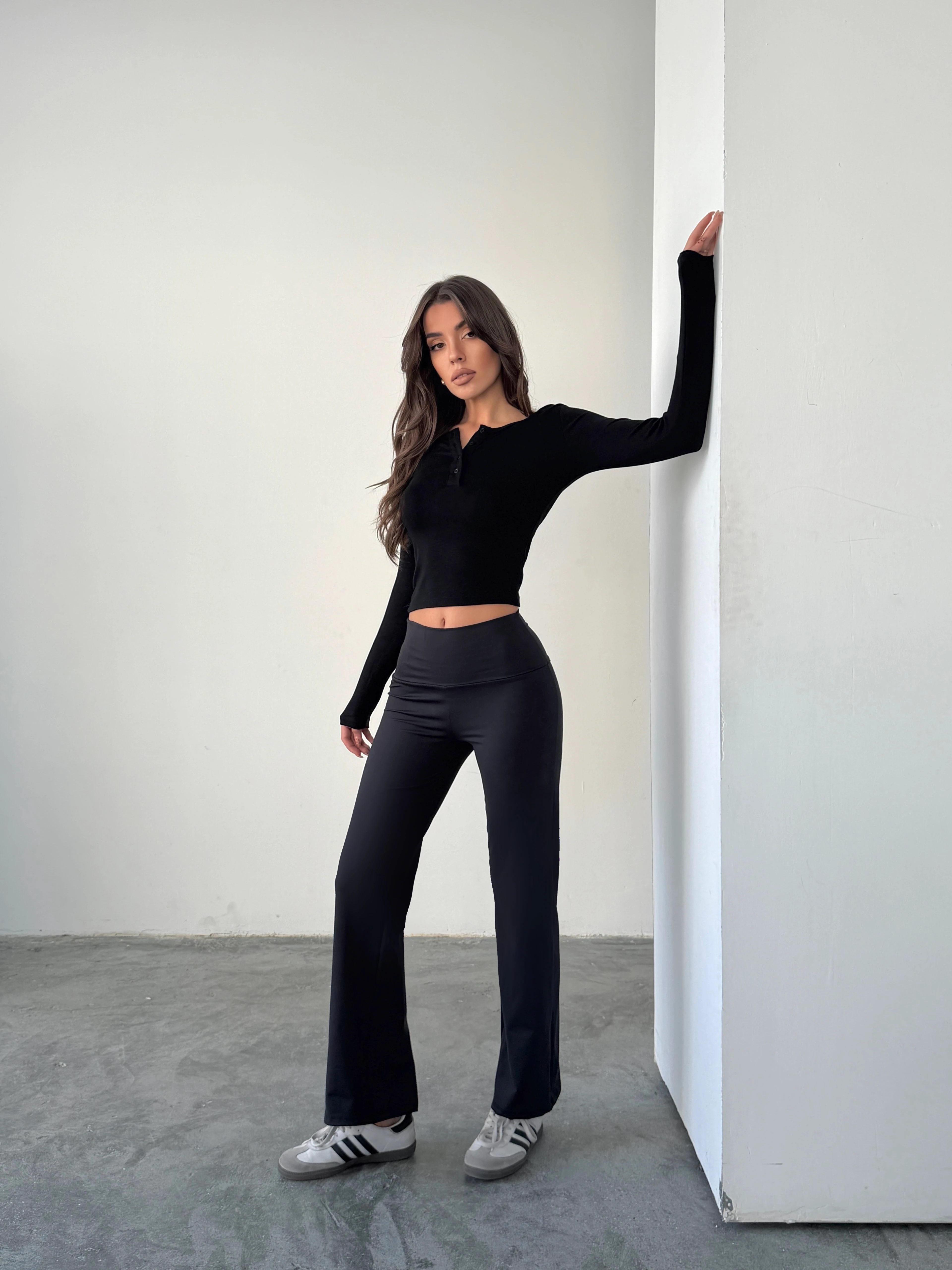 Orıgınal Tayt Pantolon  - Siyah