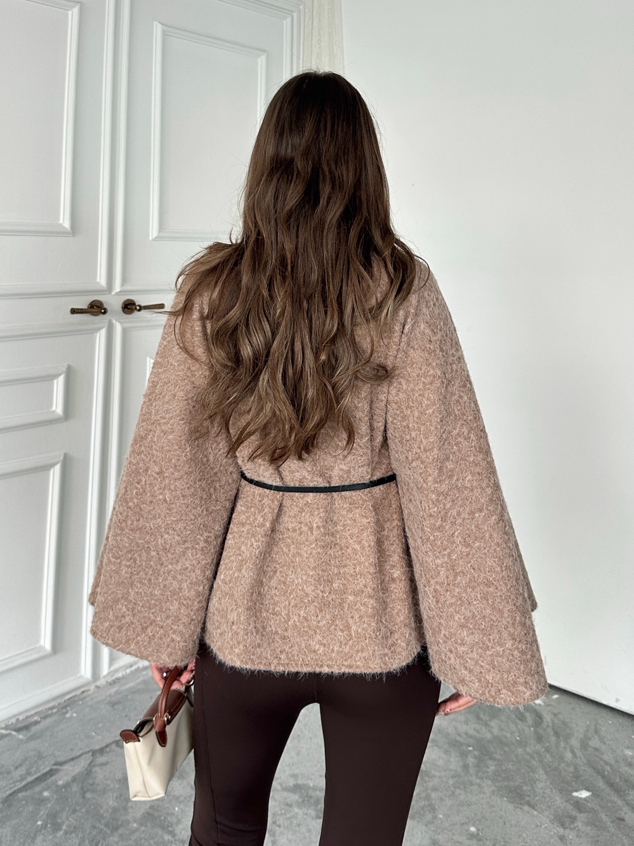 Kırçıllı Kaşe Panço  - Vizon