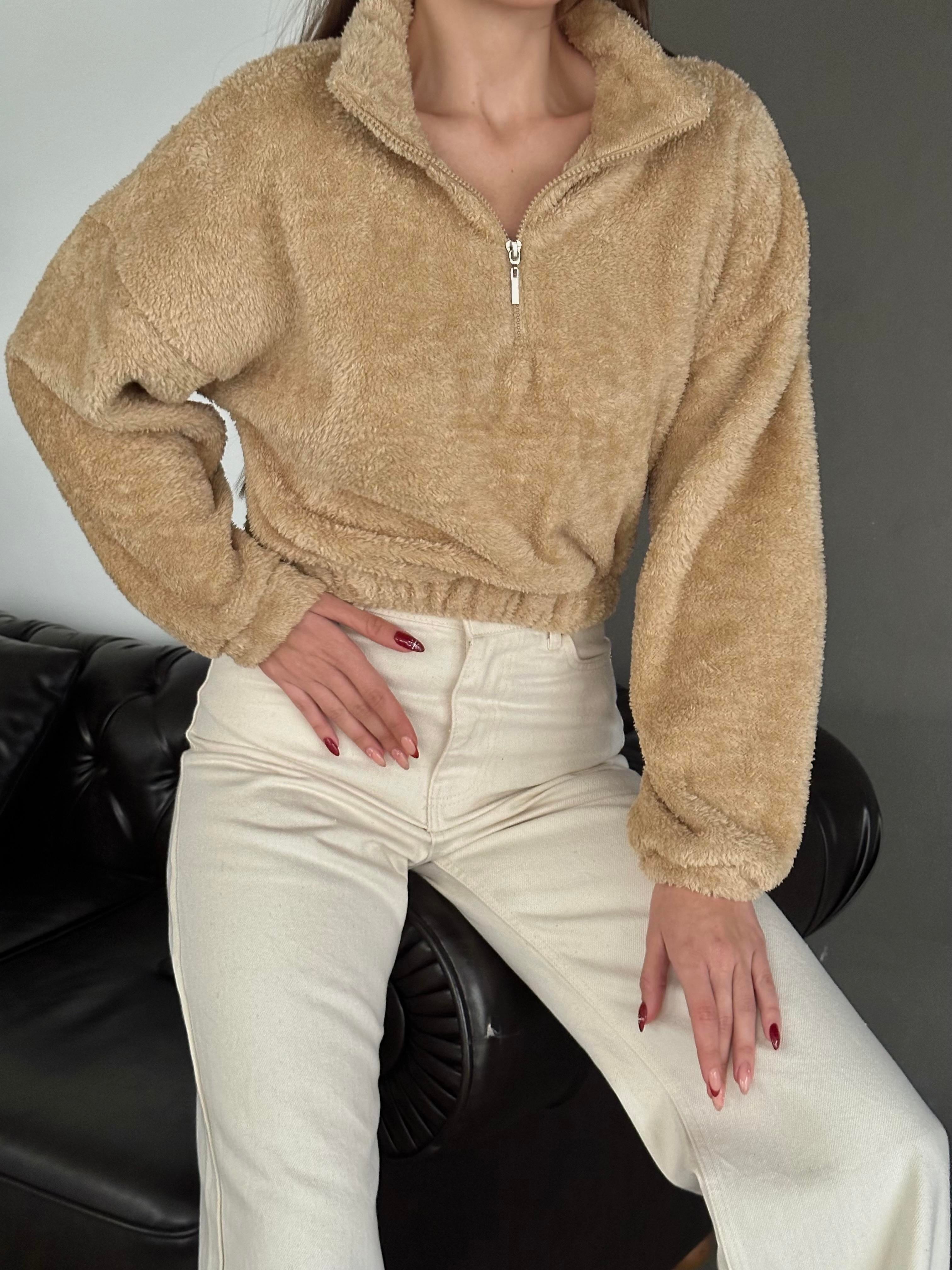 Bel Lastik Fermuarlı Peluş Taş