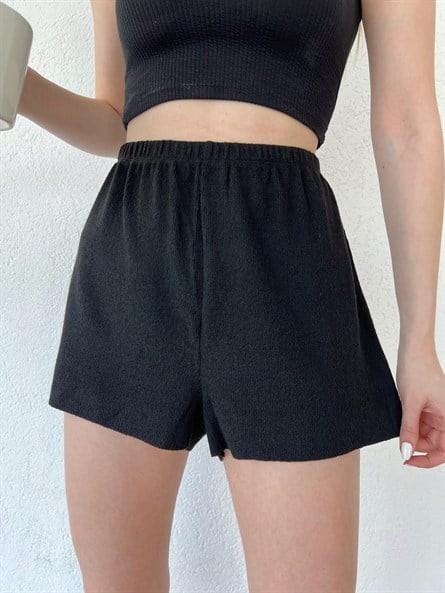 Tiril Basic Şort Siyah