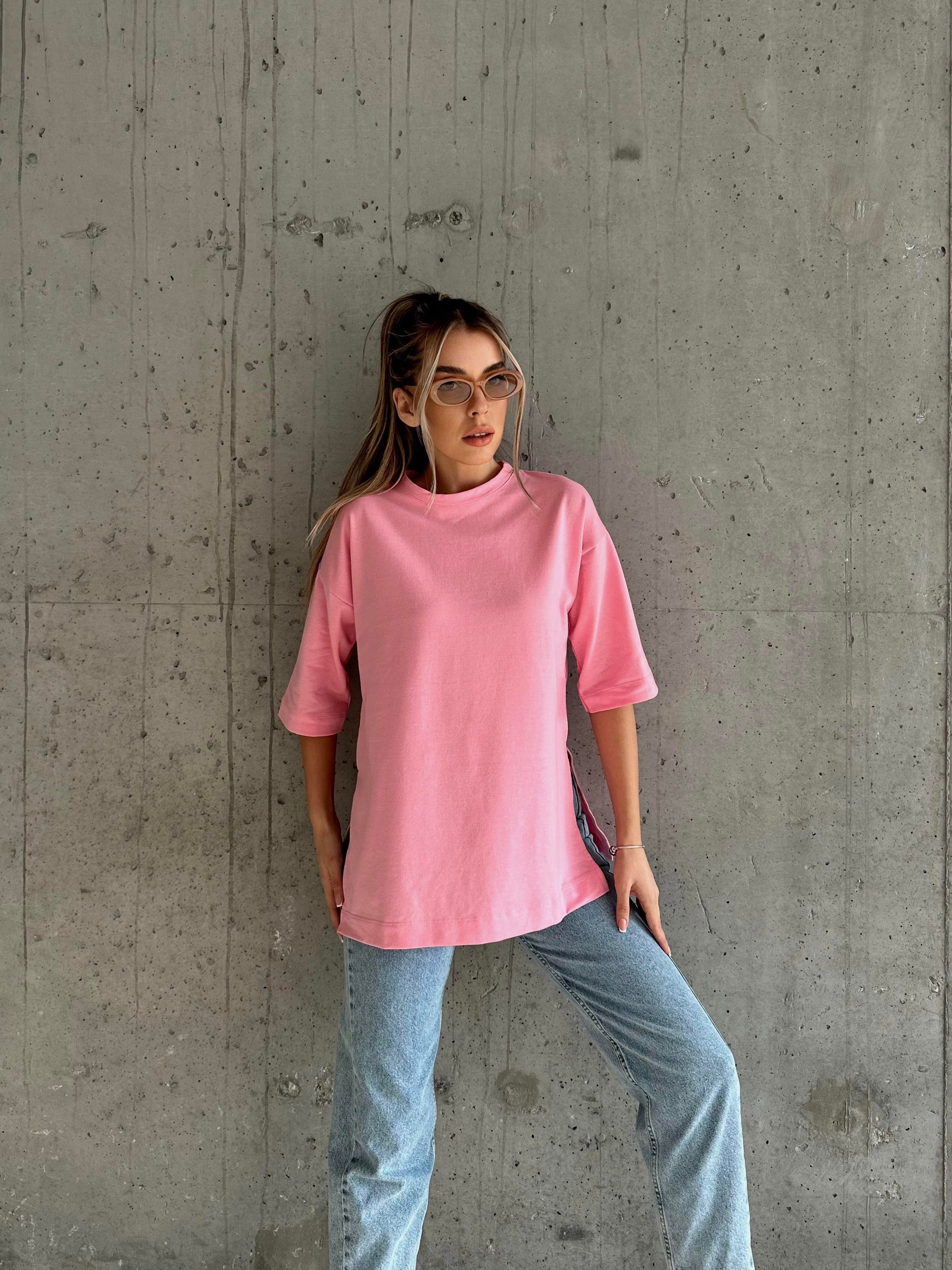 Basic T-Shirt Pembe