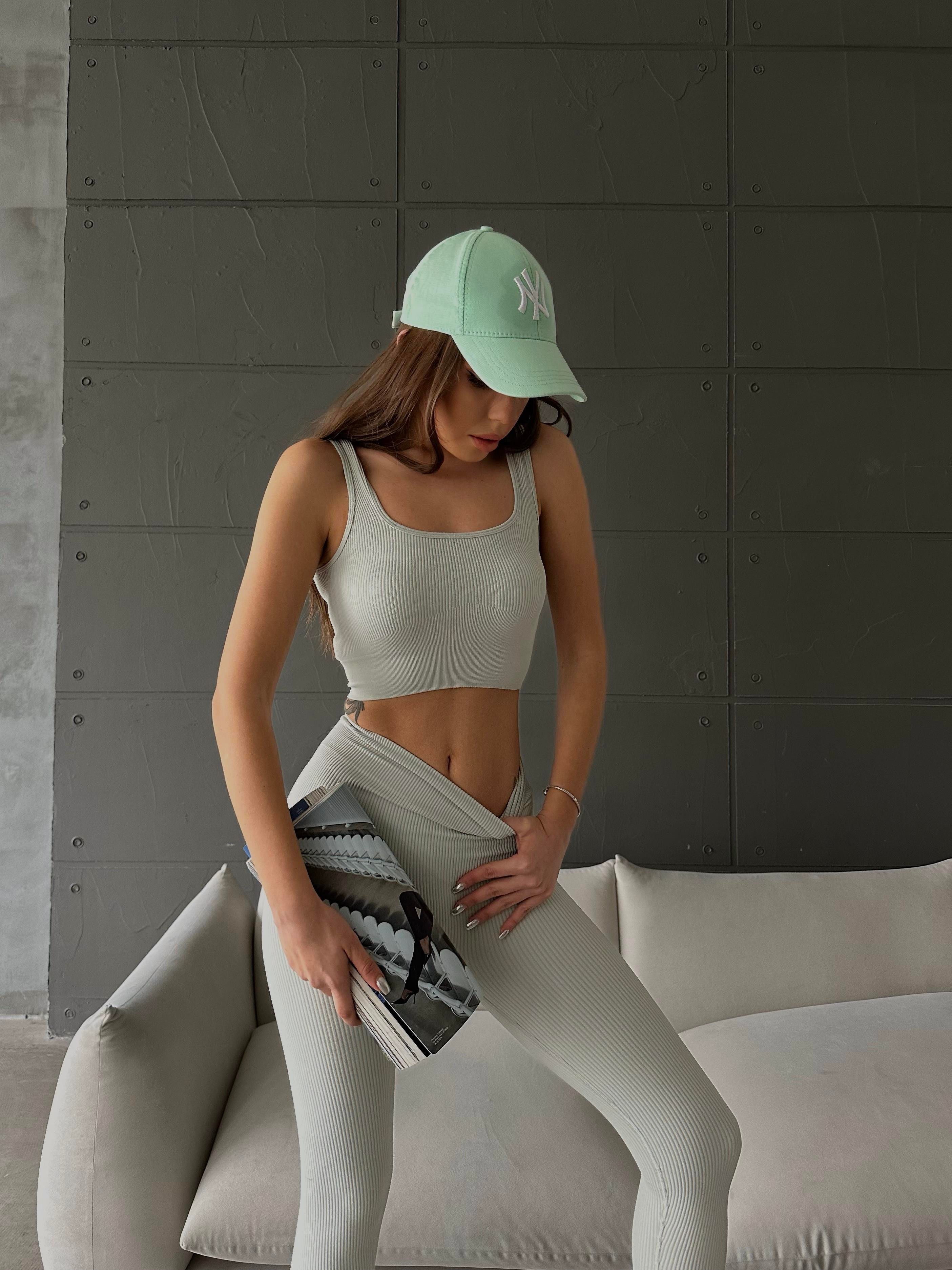 Jessica Fitilli Seamless Crop Mint