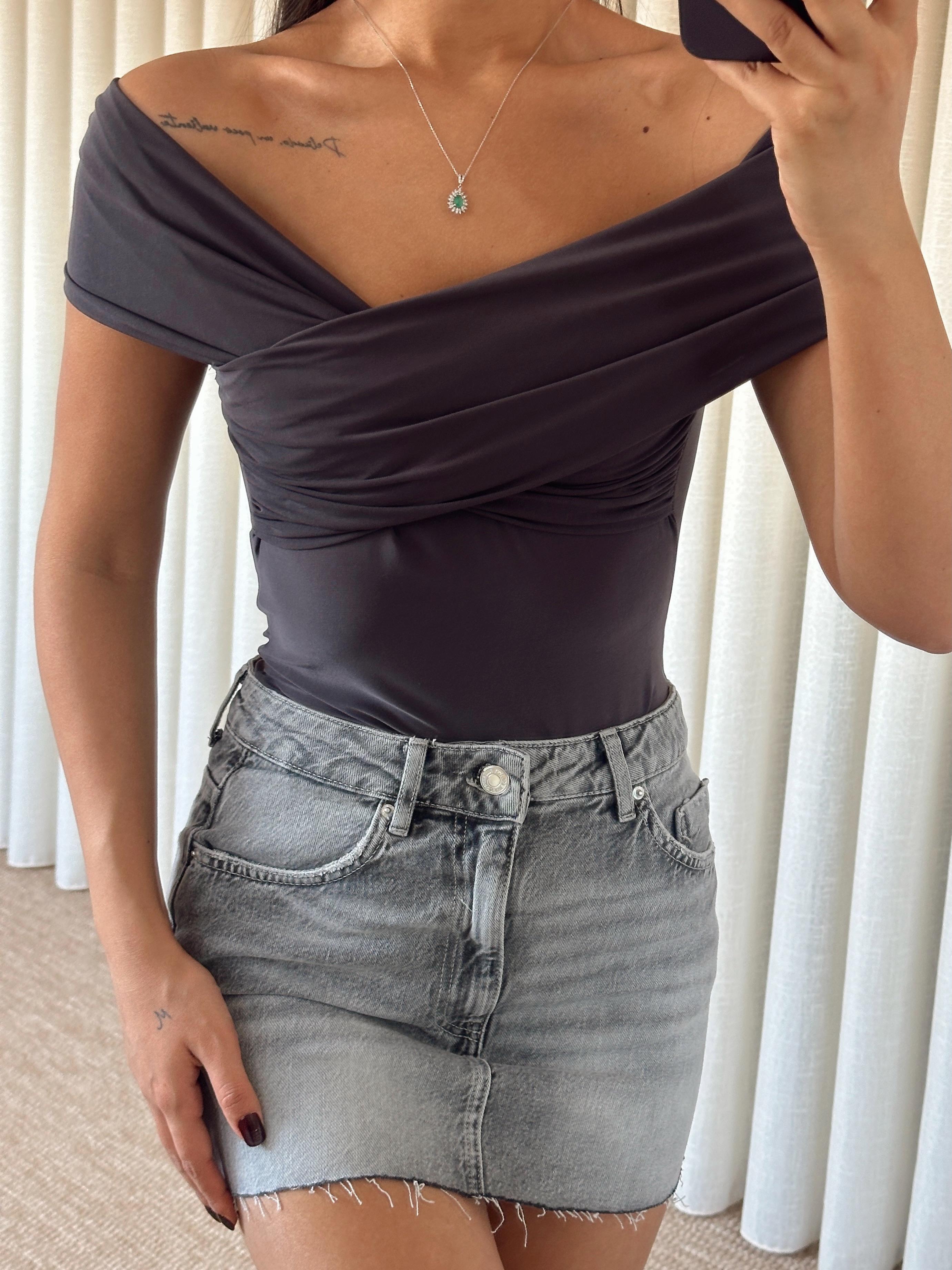 Mandy Madonna Bodysuit Füme
