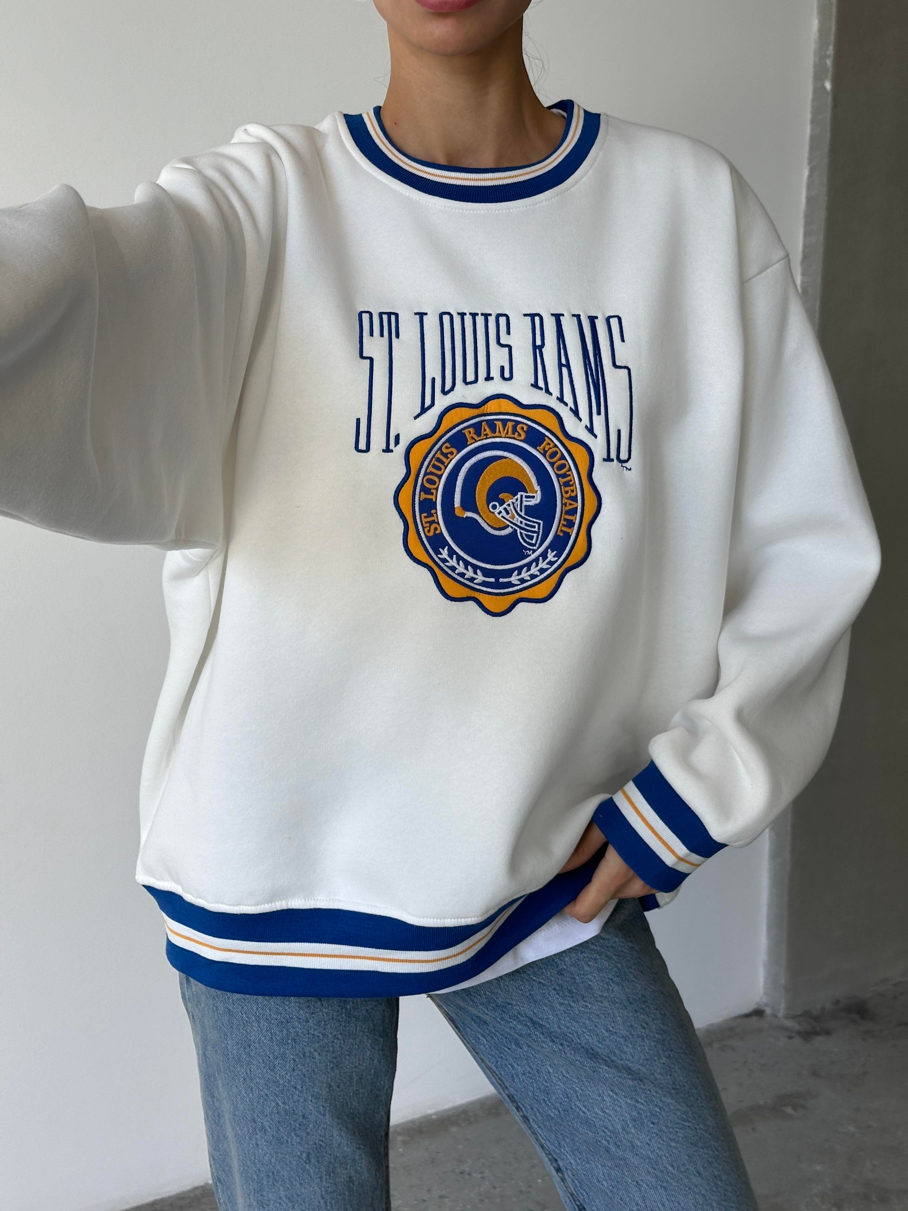 St Louis Rams Sweat Beyaz