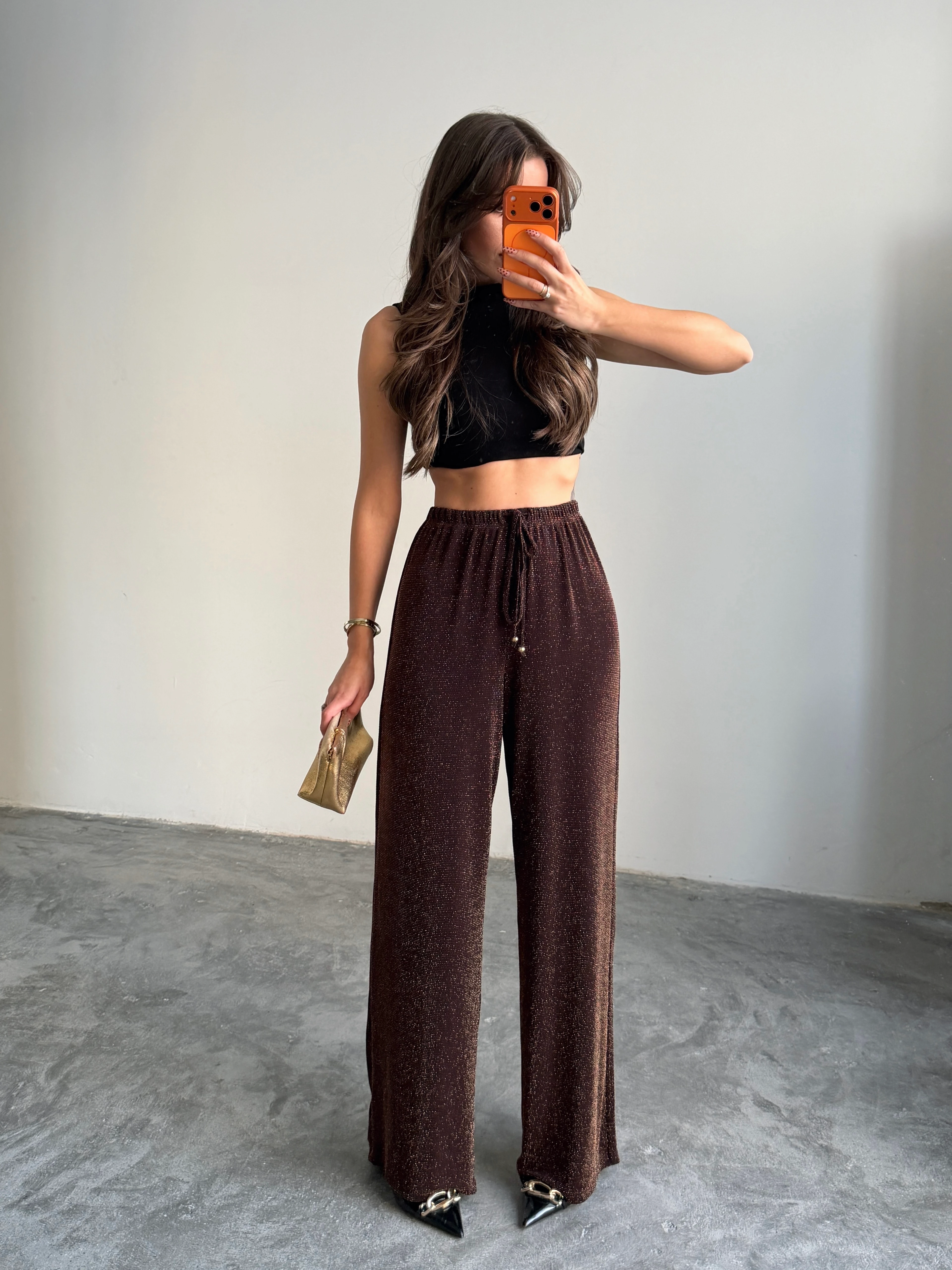 Sim Detaylı Pantolon