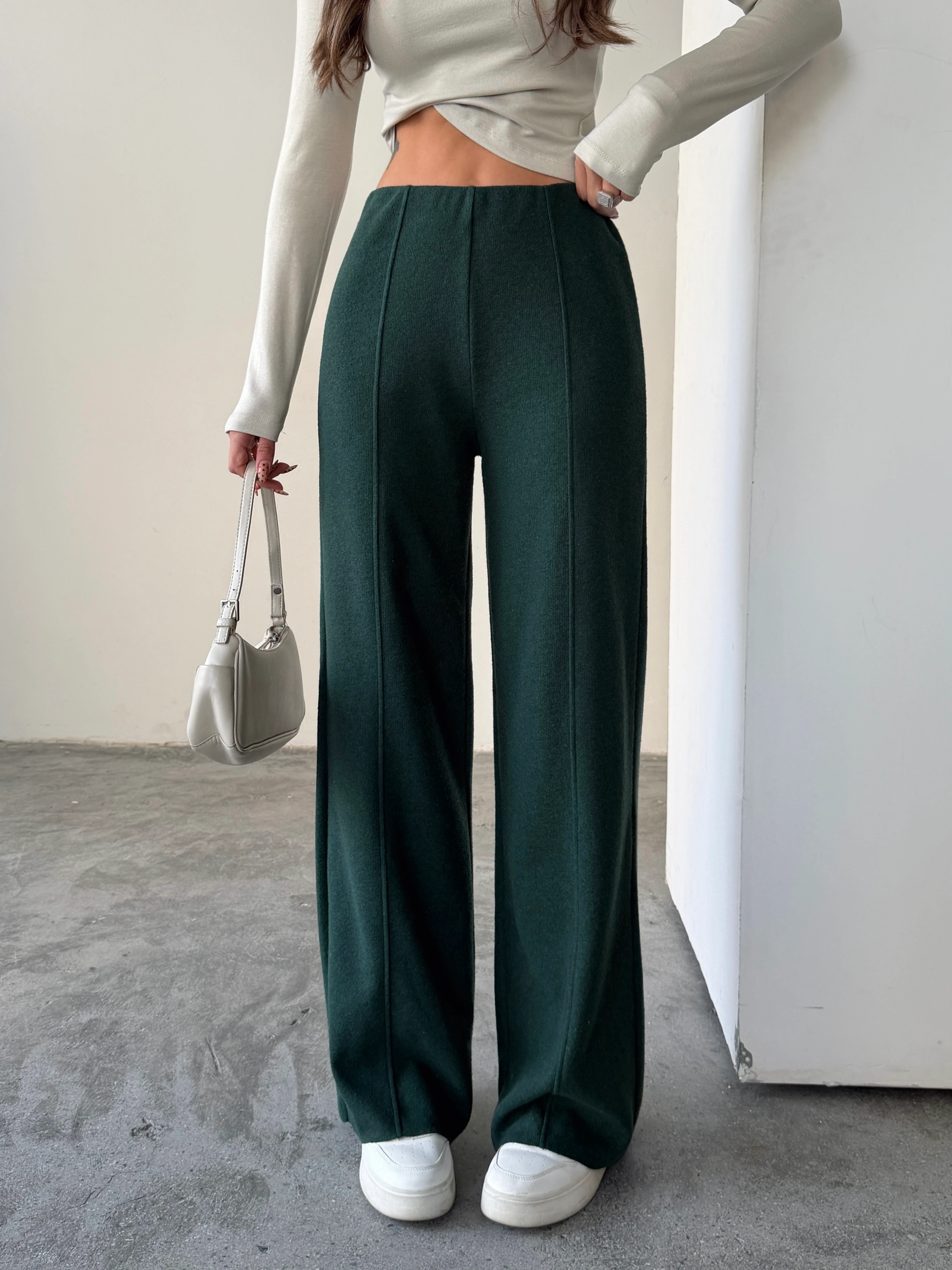 Çimalı Bel Lastik Selanik Pantolon