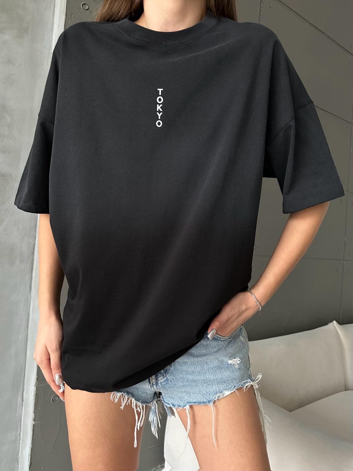 Tokyo Baskılı Yıkamalı Tshirt Yıkama