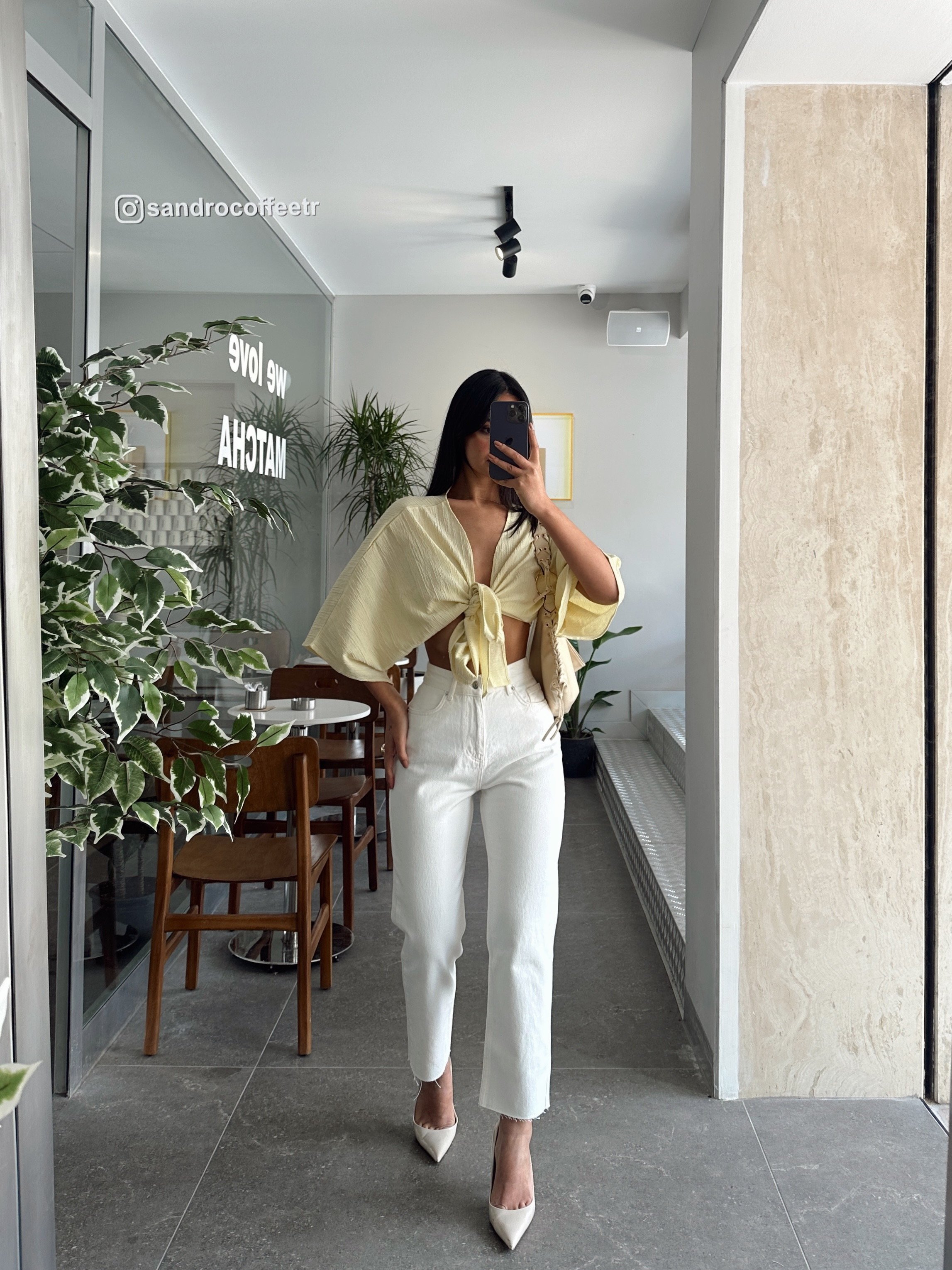 Massimo Mom Fit Jean - Beyaz