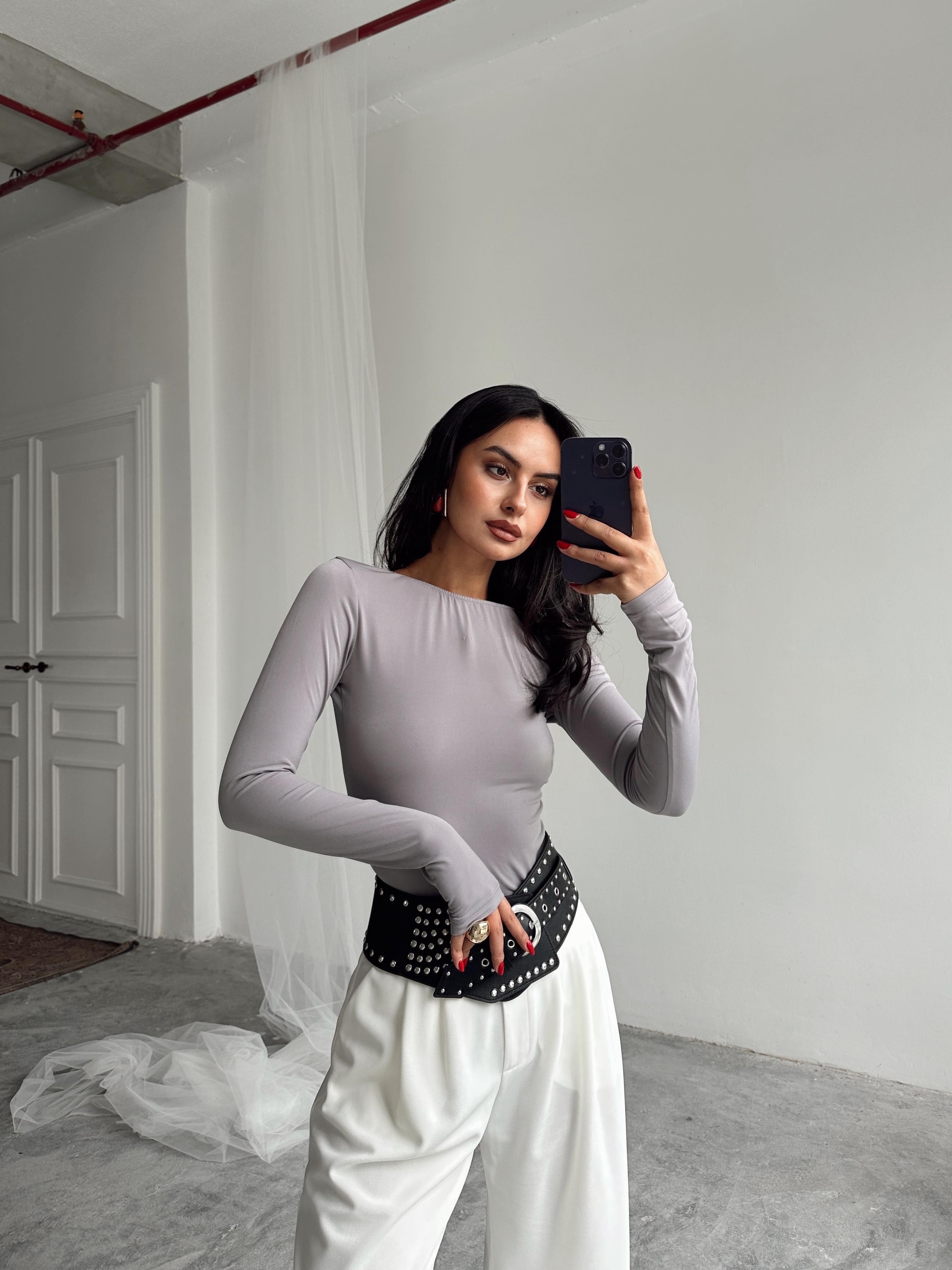 Mia Diamond Detay Bodysuit 