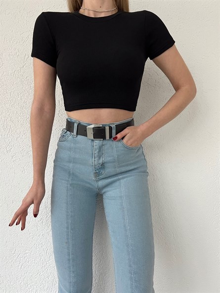 Sırt Kuşgözü Fitilli Basic Siyah