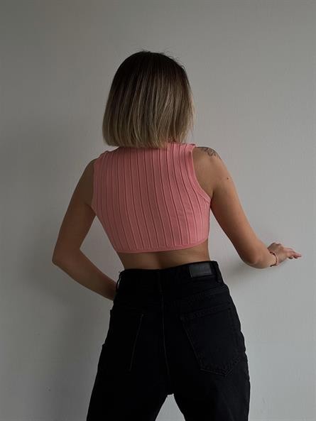 Bel Detay Balıkçı Crop Yavruağzı