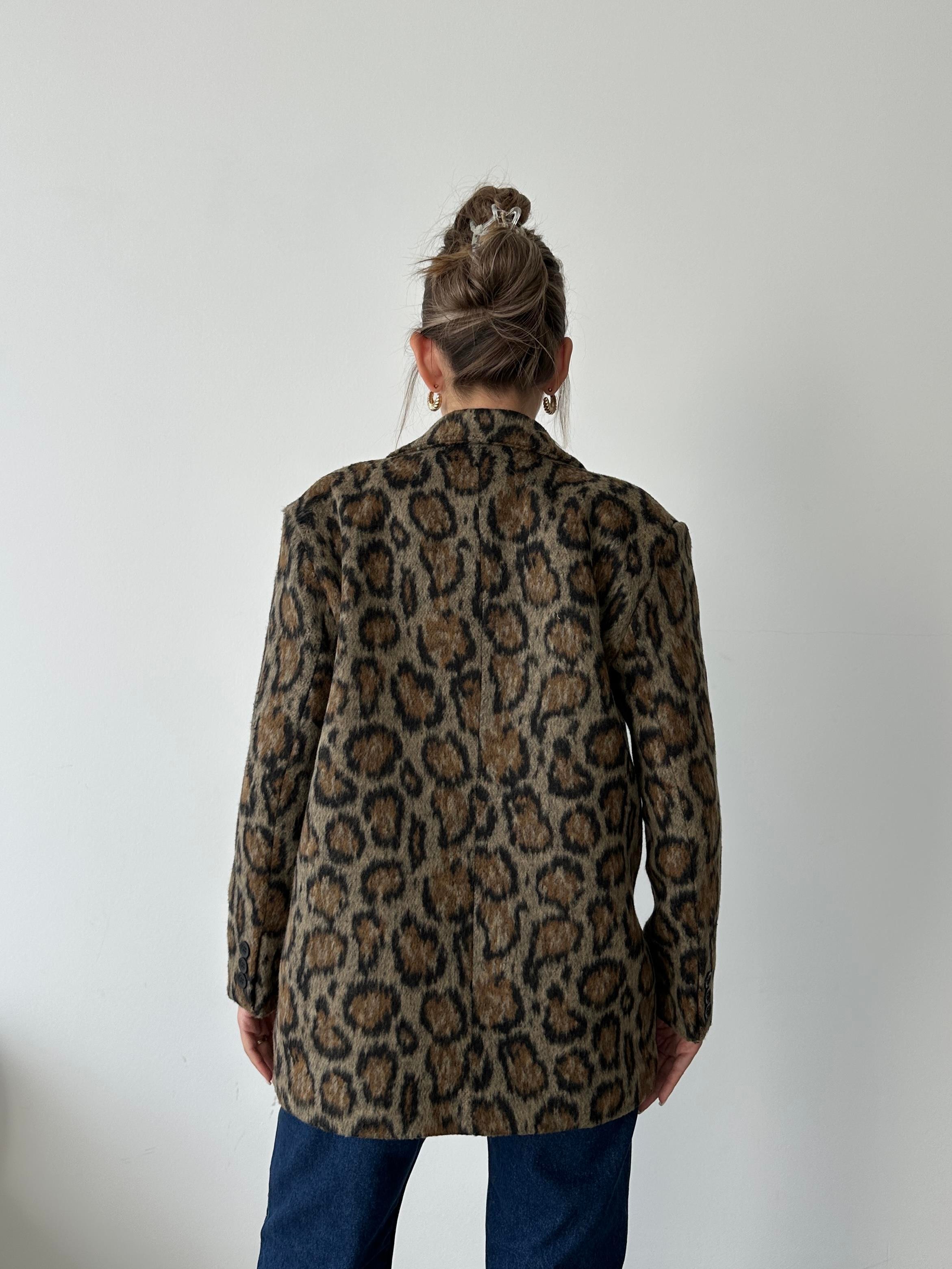 Süet Kaban Leopar