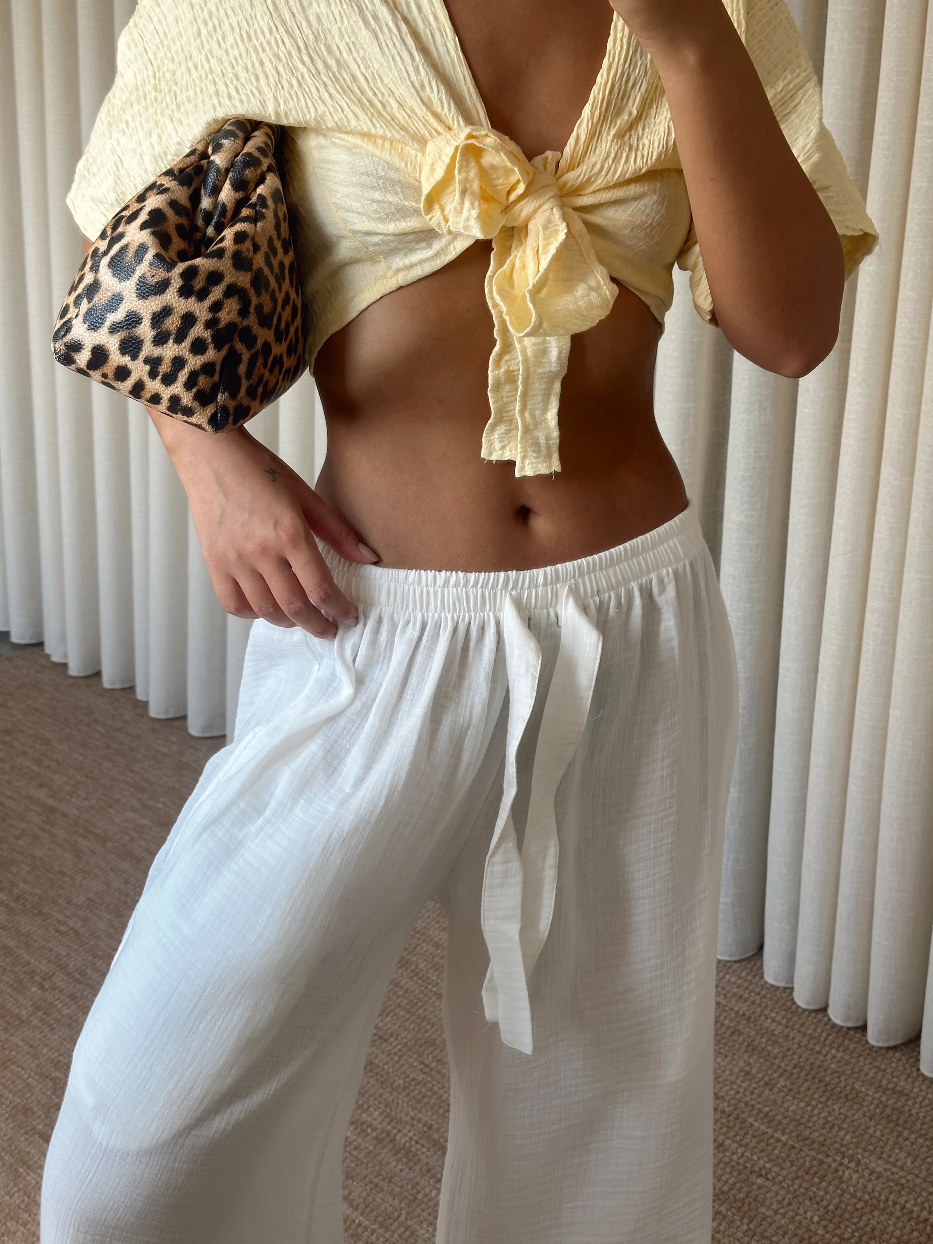 Müslin Kumaş Pantolon