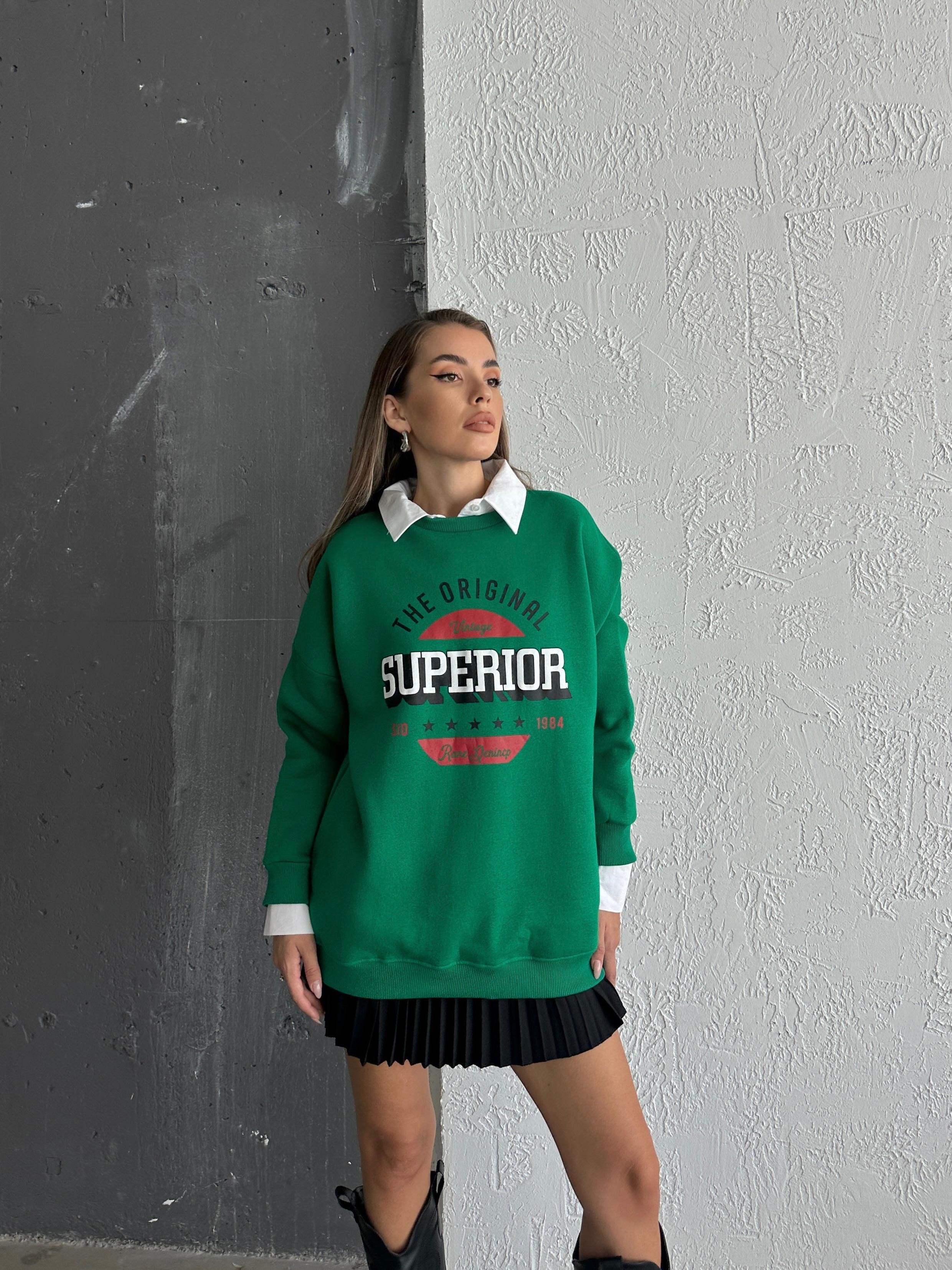 Superior Sweatshirt Yeşil