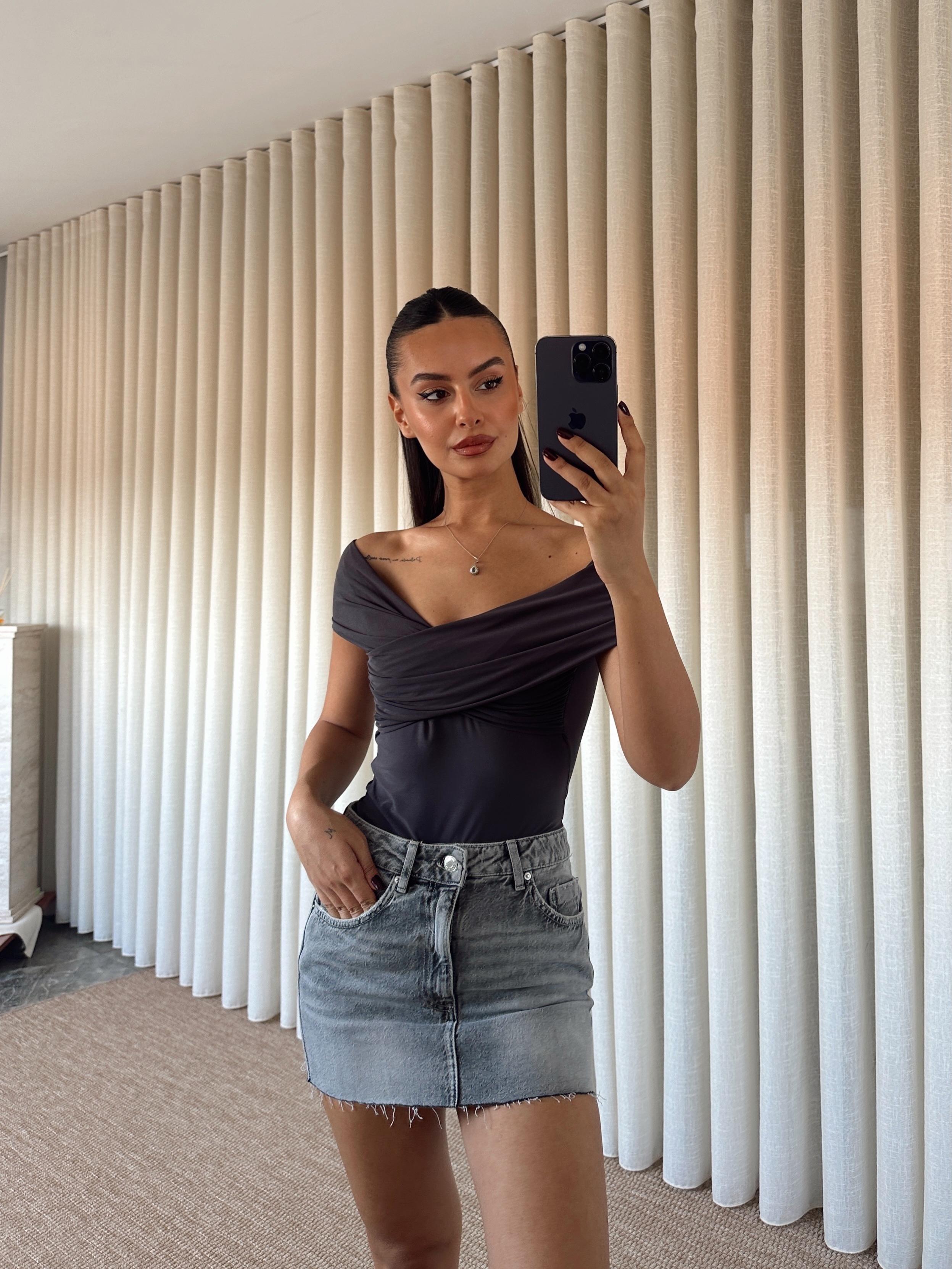 Mandy Madonna Bodysuit Füme