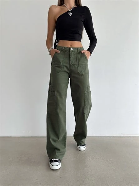 Kargo Cep Palazzo Jean Haki Yeşil