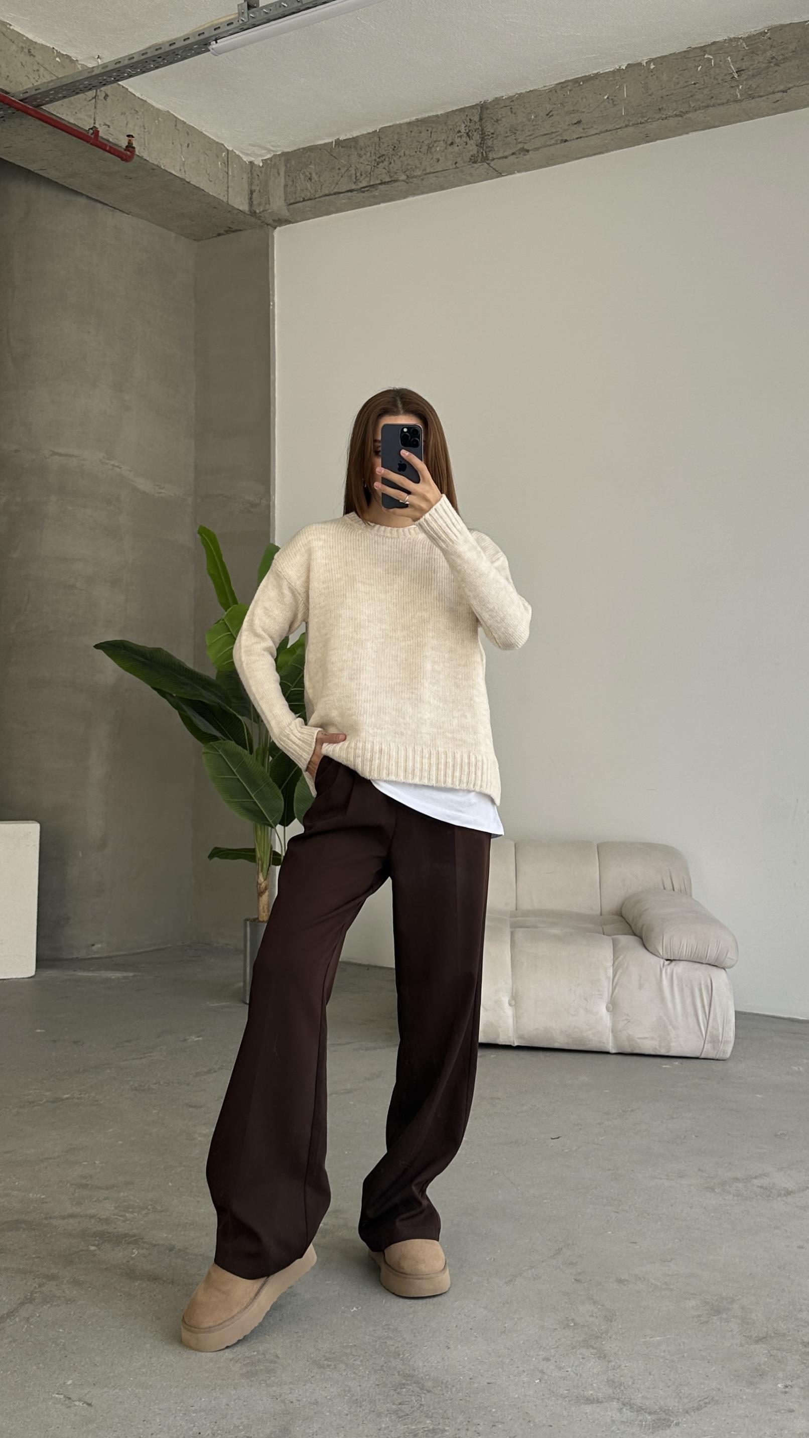 Massi Orıgınal Ribana Kazak Ekru