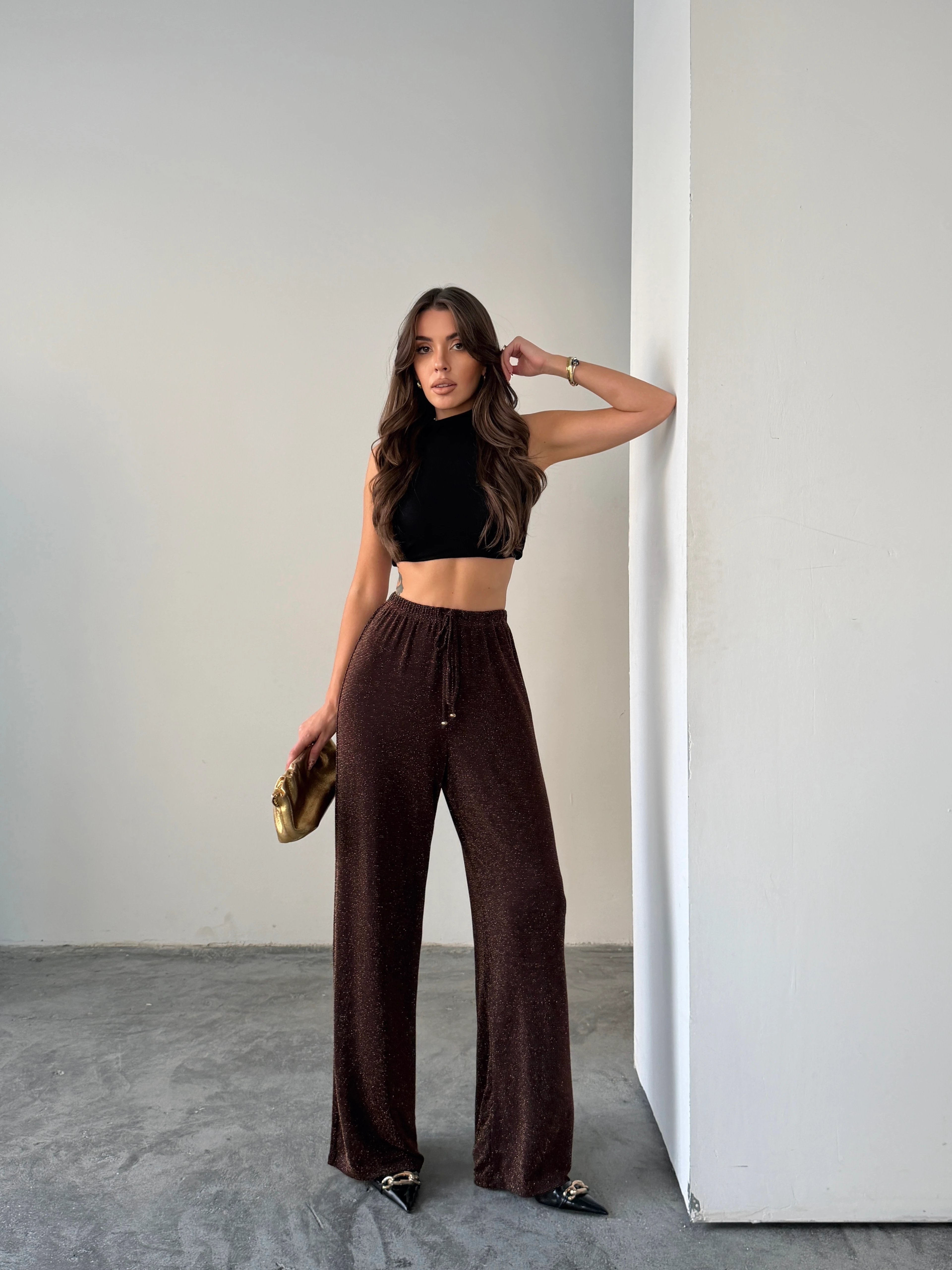 Sim Detaylı Pantolon