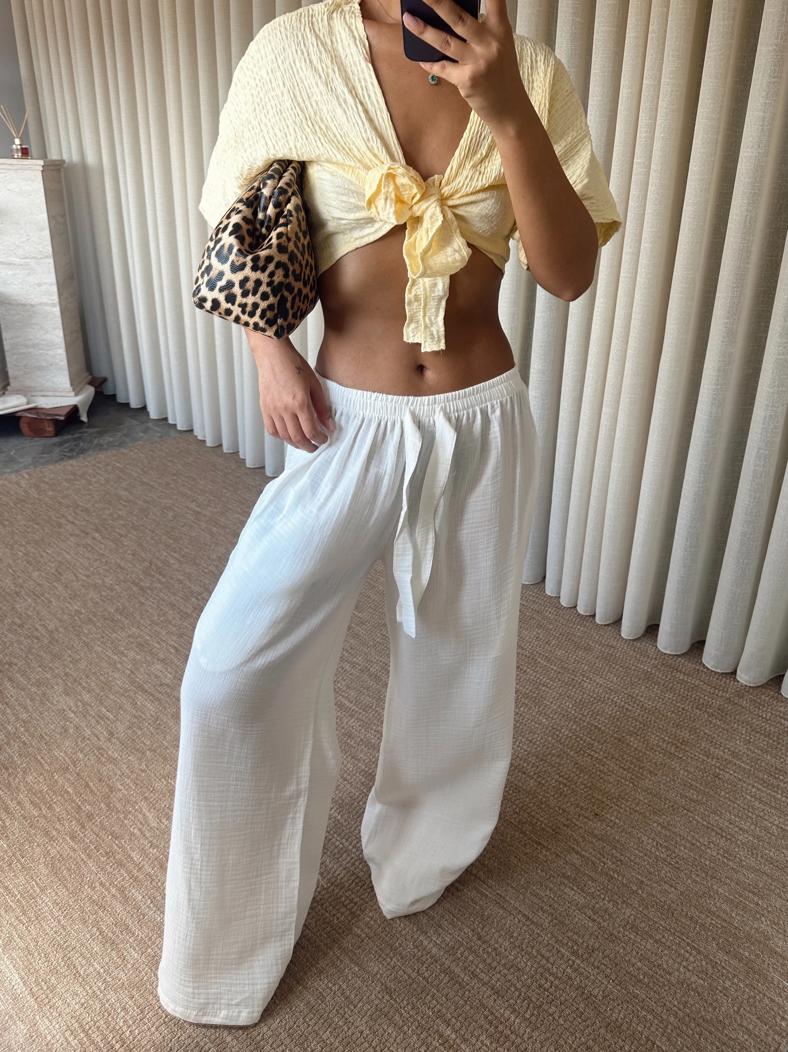 Müslin Kumaş Pantolon